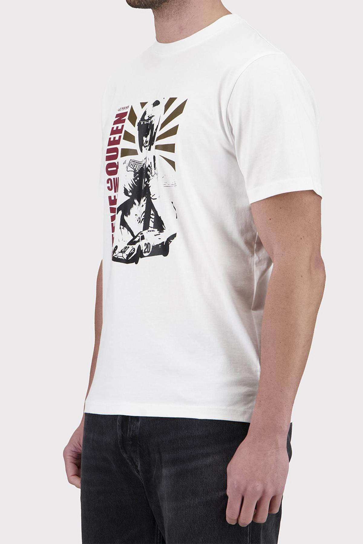 Tee Shirt Homme Steve Mcqueen TEE SHIRT TSM03-000 OFF WHITE — vue 2