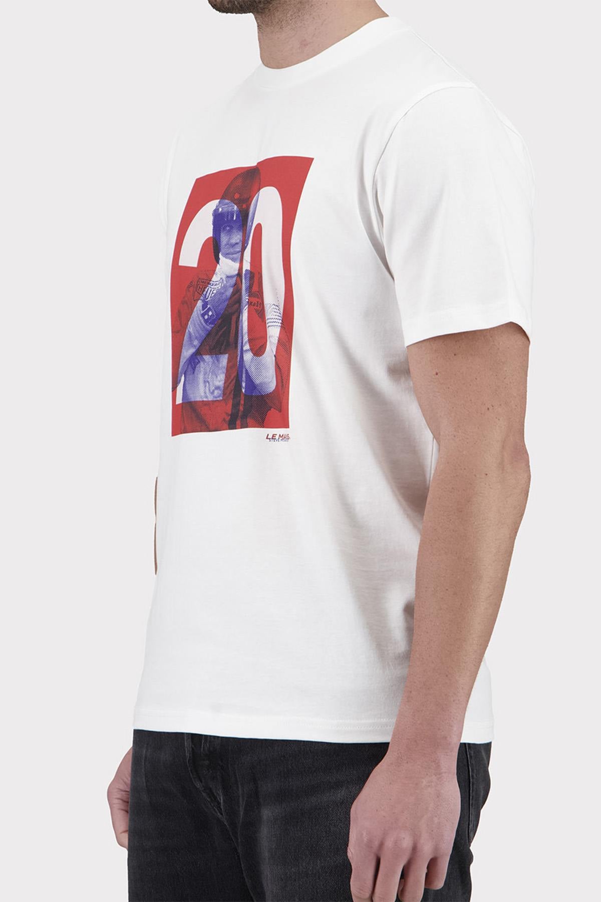 Tee Shirt Homme Steve Mcqueen TEE SHIRT TSM09-000 OFF WHITE — vue 2