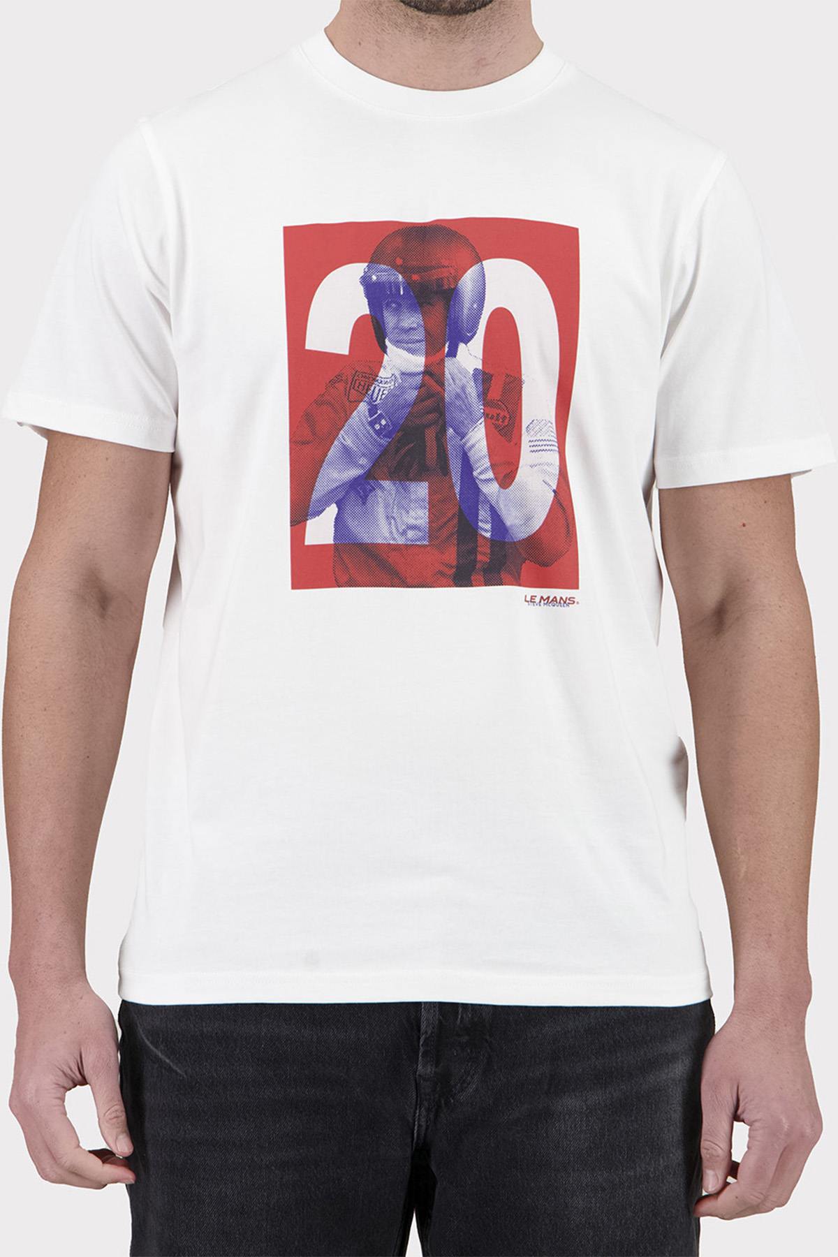 Tee Shirt Homme Steve Mcqueen TEE SHIRT TSM09-000 OFF WHITE — vue 1