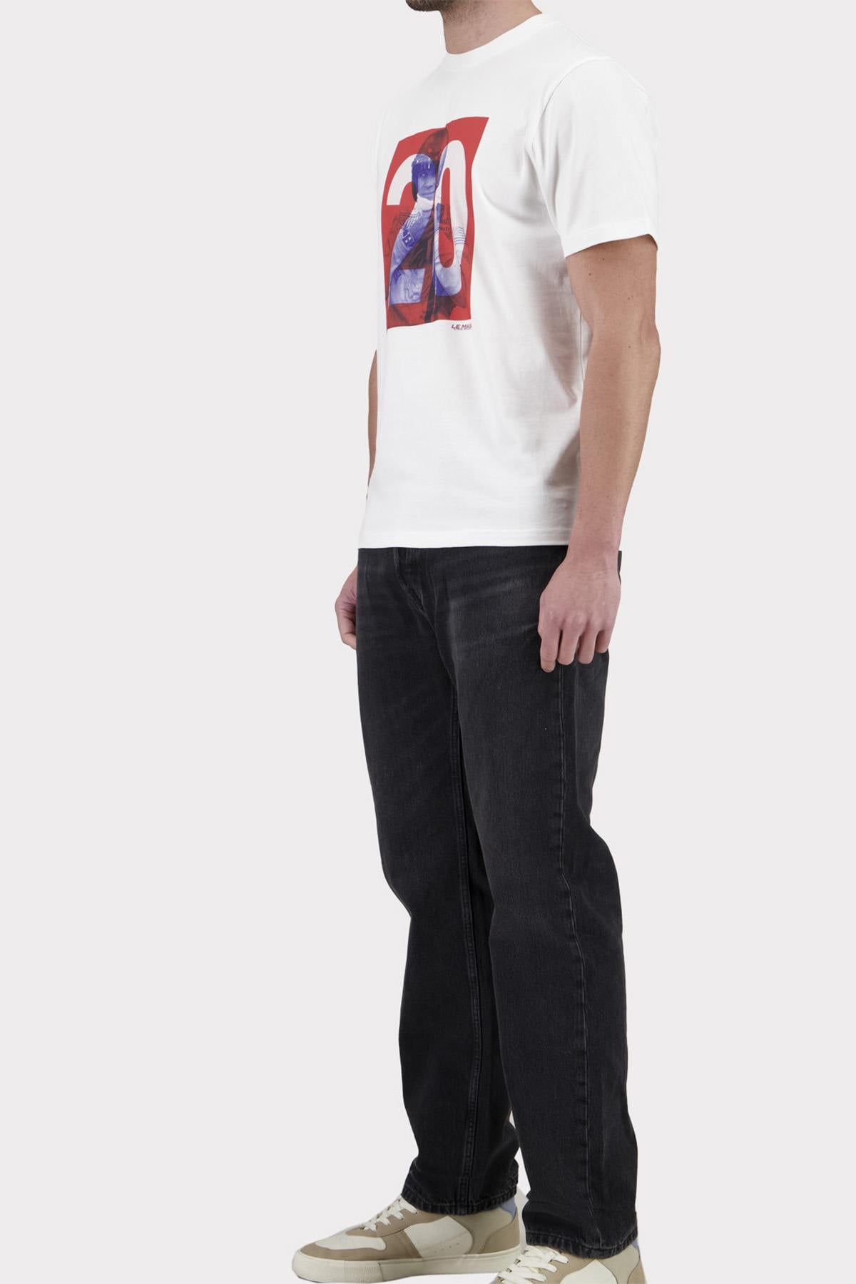 Tee Shirt Homme Steve Mcqueen TEE SHIRT TSM09-000 OFF WHITE — vue 4