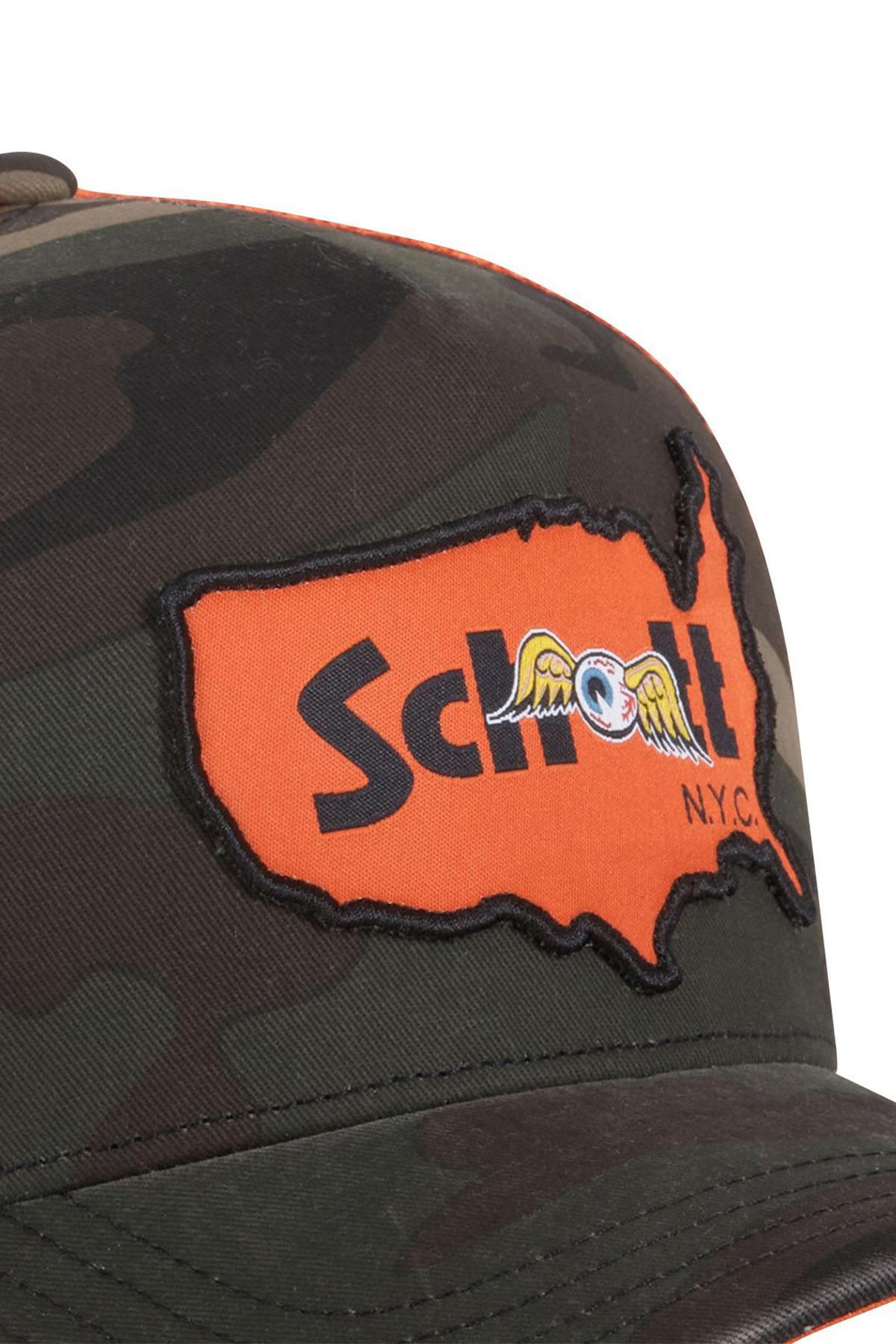 Gorra Hombre Schott CASQUETTE CT CAMO K — vista 2