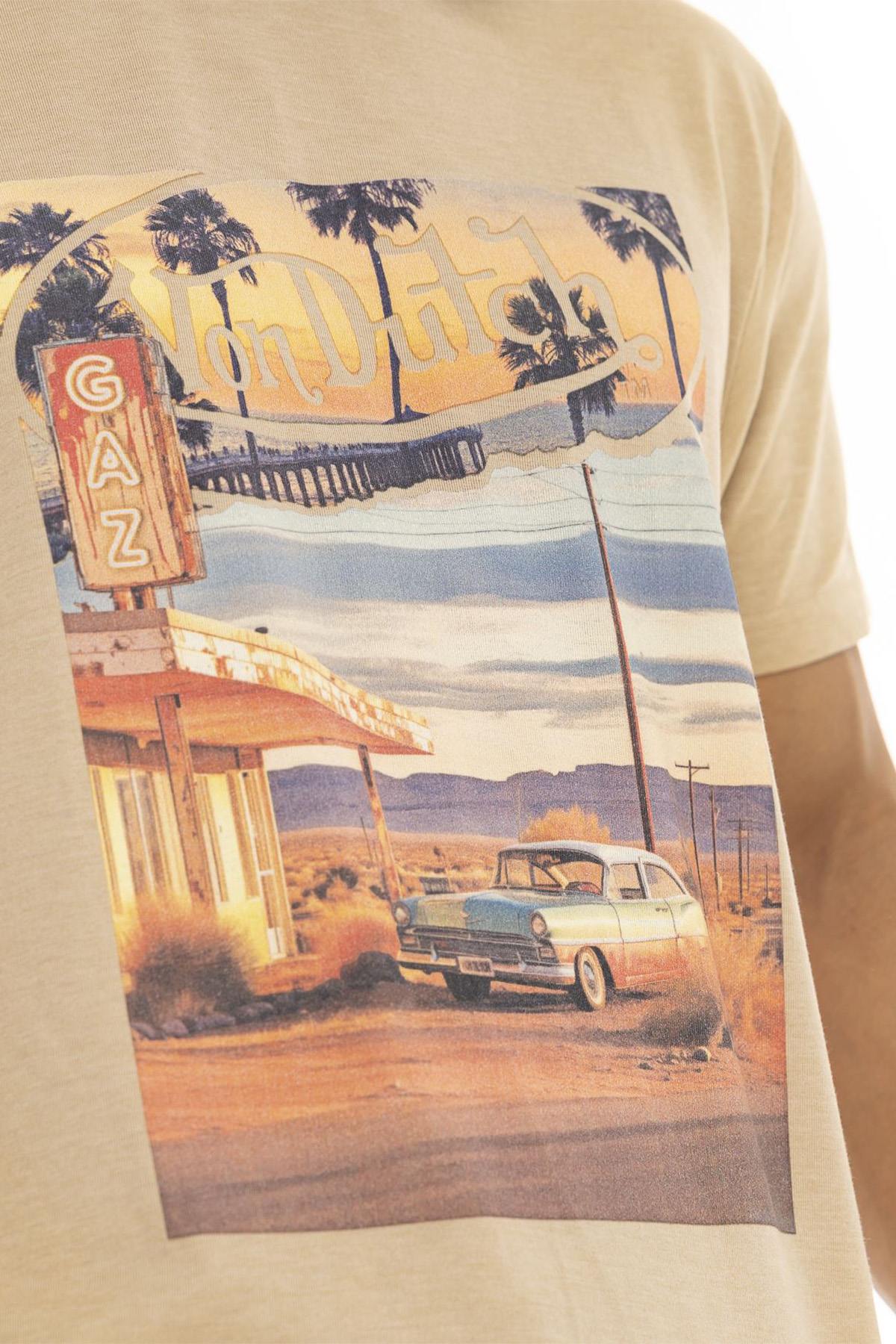 Herren T-shirt Von Dutch TEE SHIRT ROAD B — Ansicht 2