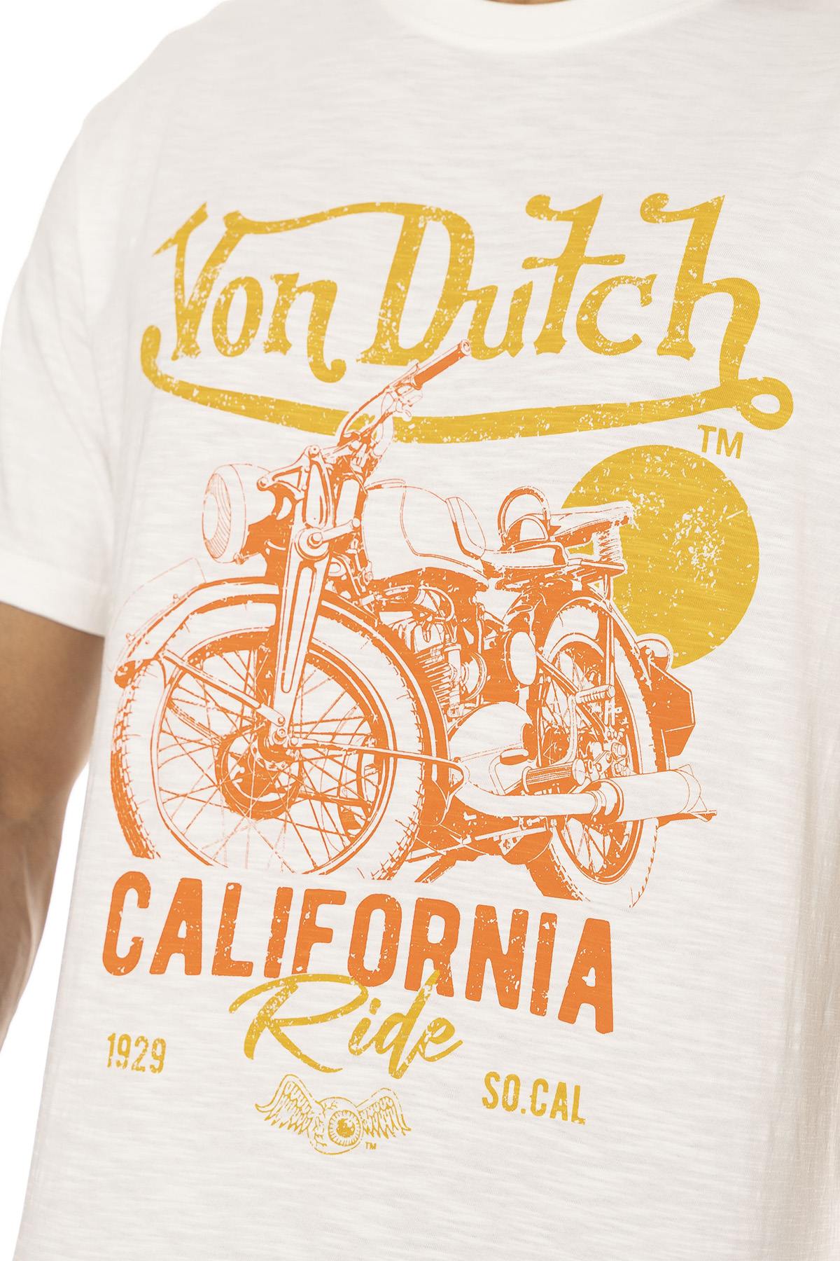 Camiseta Hombre Von Dutch TEE SHIRT SIERA E — vista 2