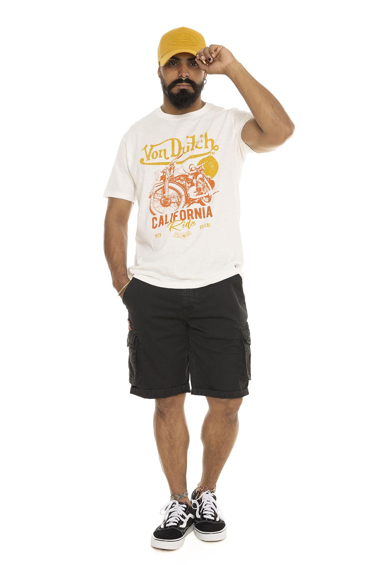 Camiseta Hombre Von Dutch TEE SHIRT SIERA E — vista 4
