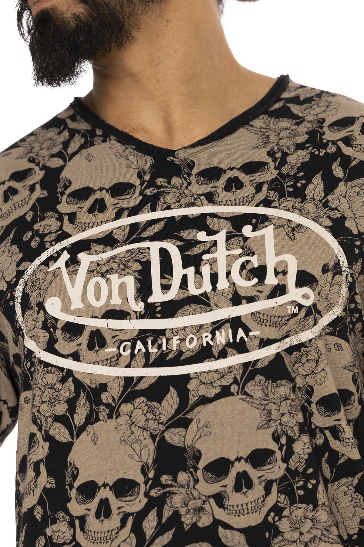 Camiseta Hombre Von Dutch TEE SHIRT RON SKN — vista 2