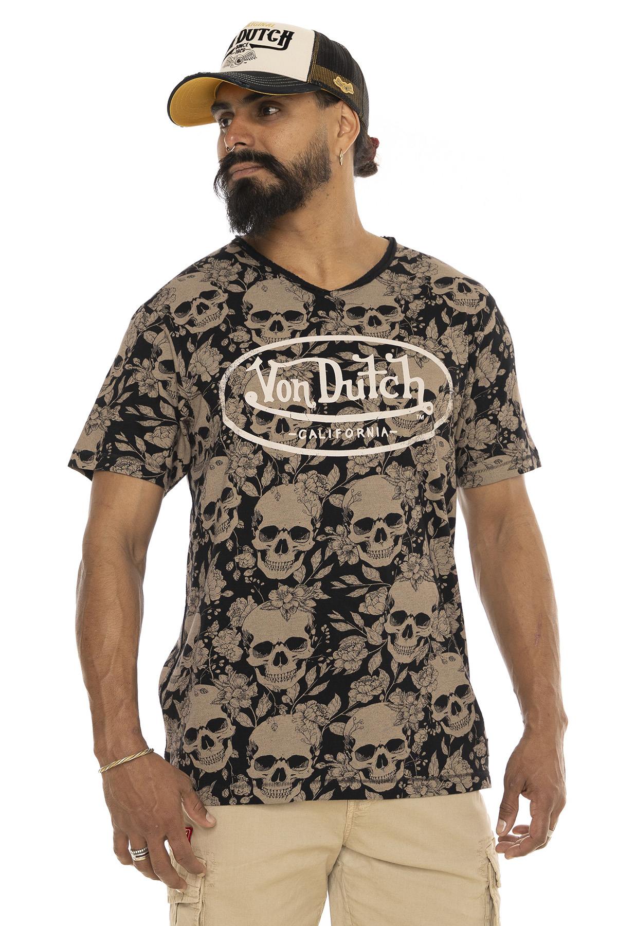 Camiseta Hombre Von Dutch TEE SHIRT RON SKN — vista 1