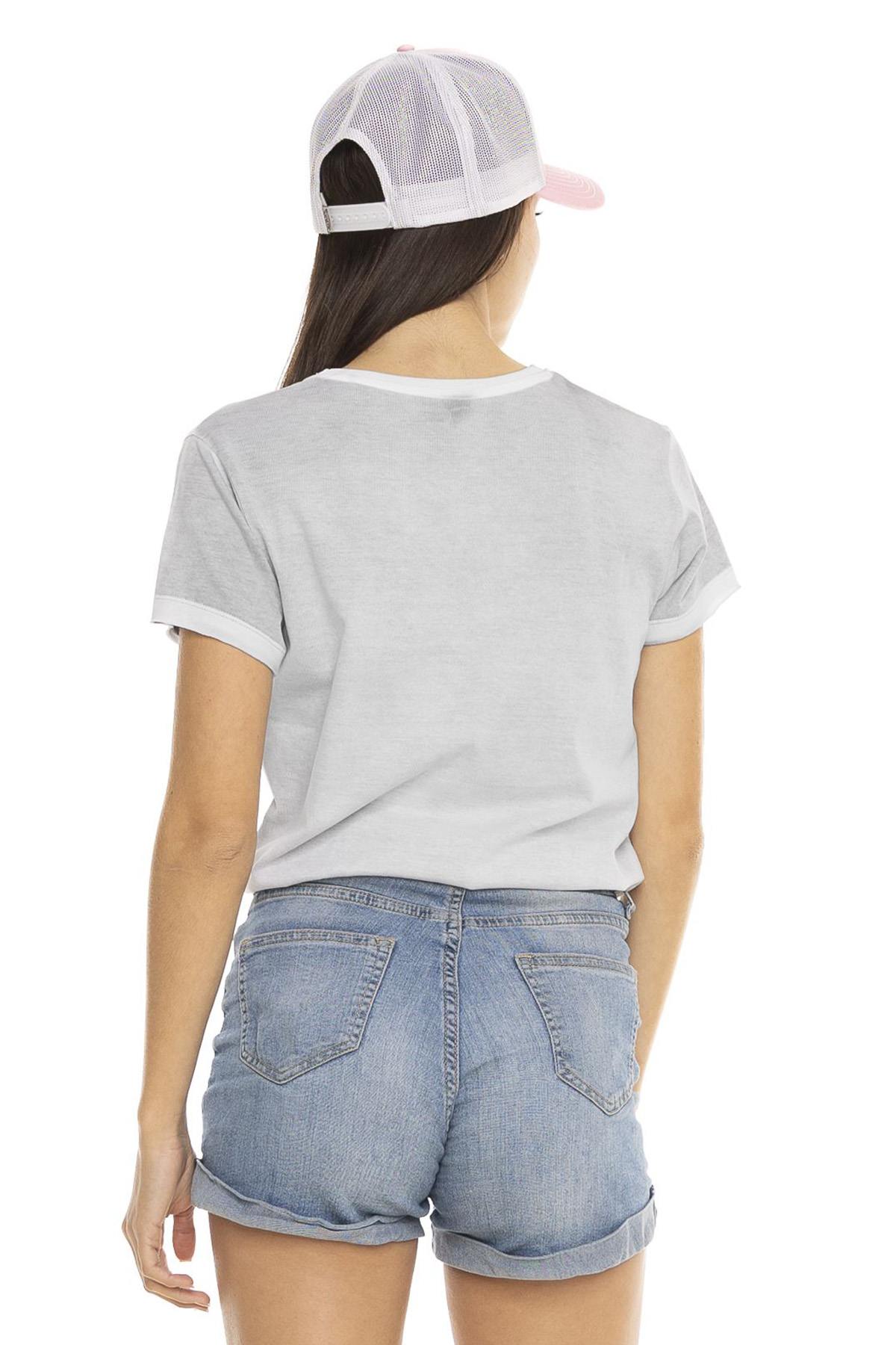 Camiseta Mujeres Von Dutch TEE SHIRT KUST G — vista 3