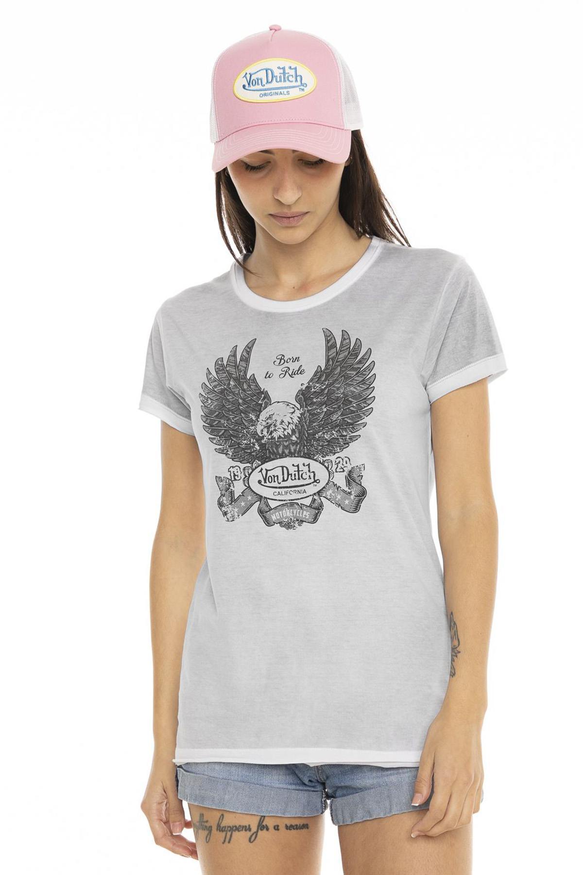 Camiseta Mujeres Von Dutch TEE SHIRT KUST G — vista 4