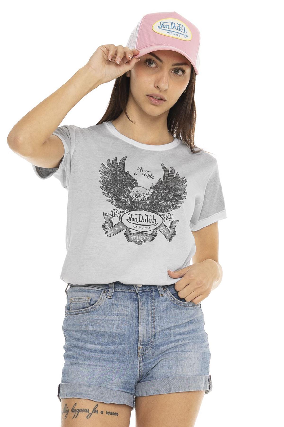 Camiseta Mujeres Von Dutch TEE SHIRT KUST G — vista 1