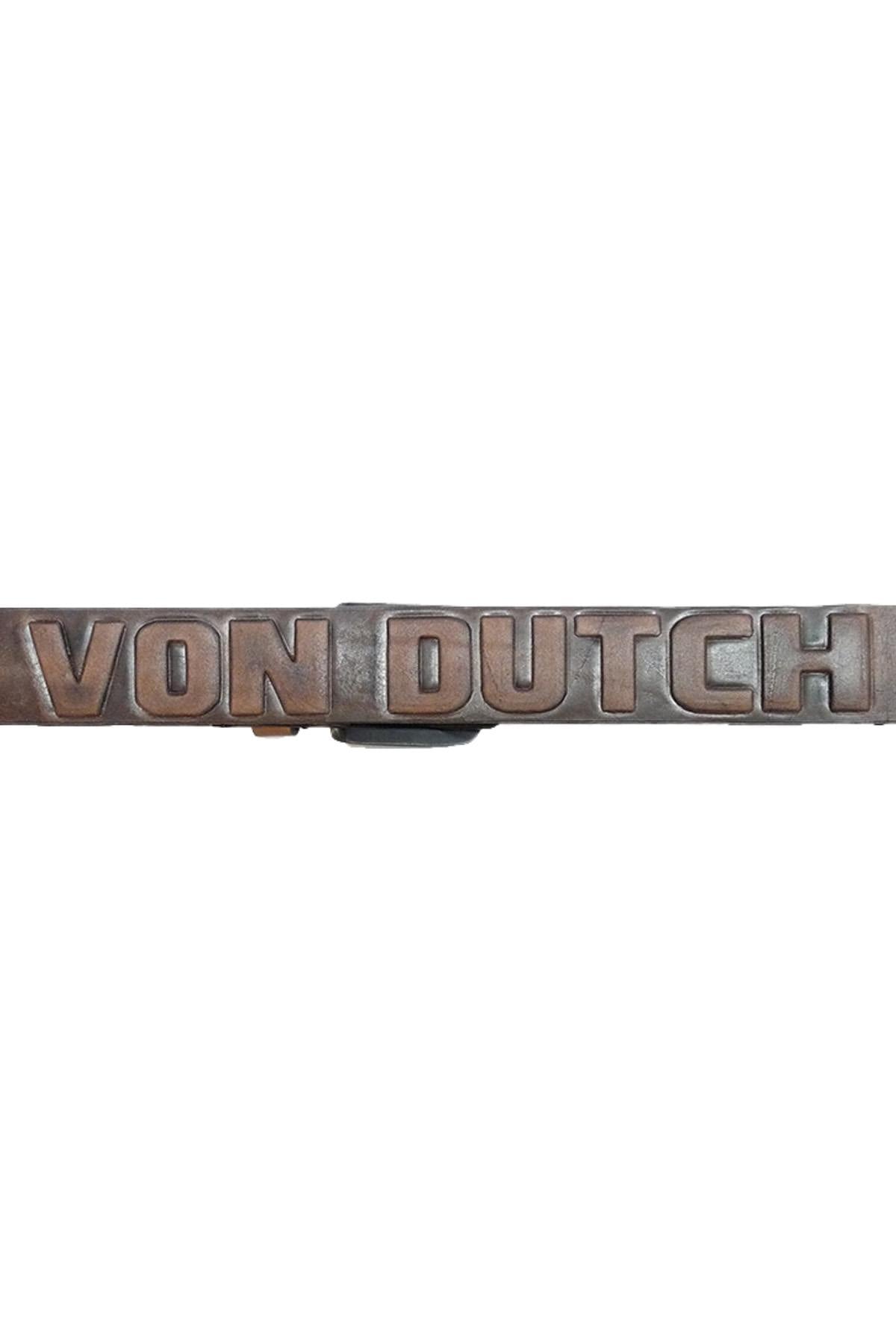 Herren Gürtel Von Dutch VD LINGO TABAC — Ansicht 2