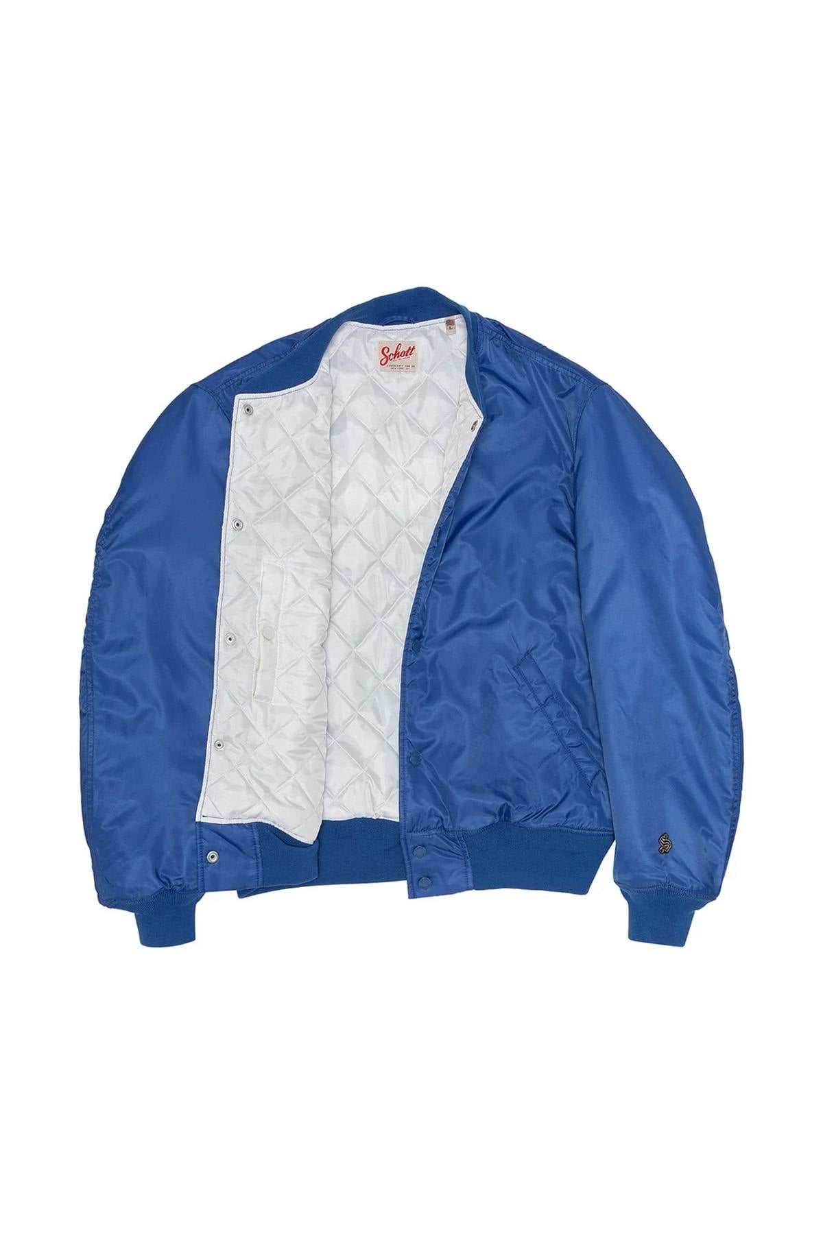 Herren Jacke Schott SPORTING ELECTRIC BLUE — Ansicht 4
