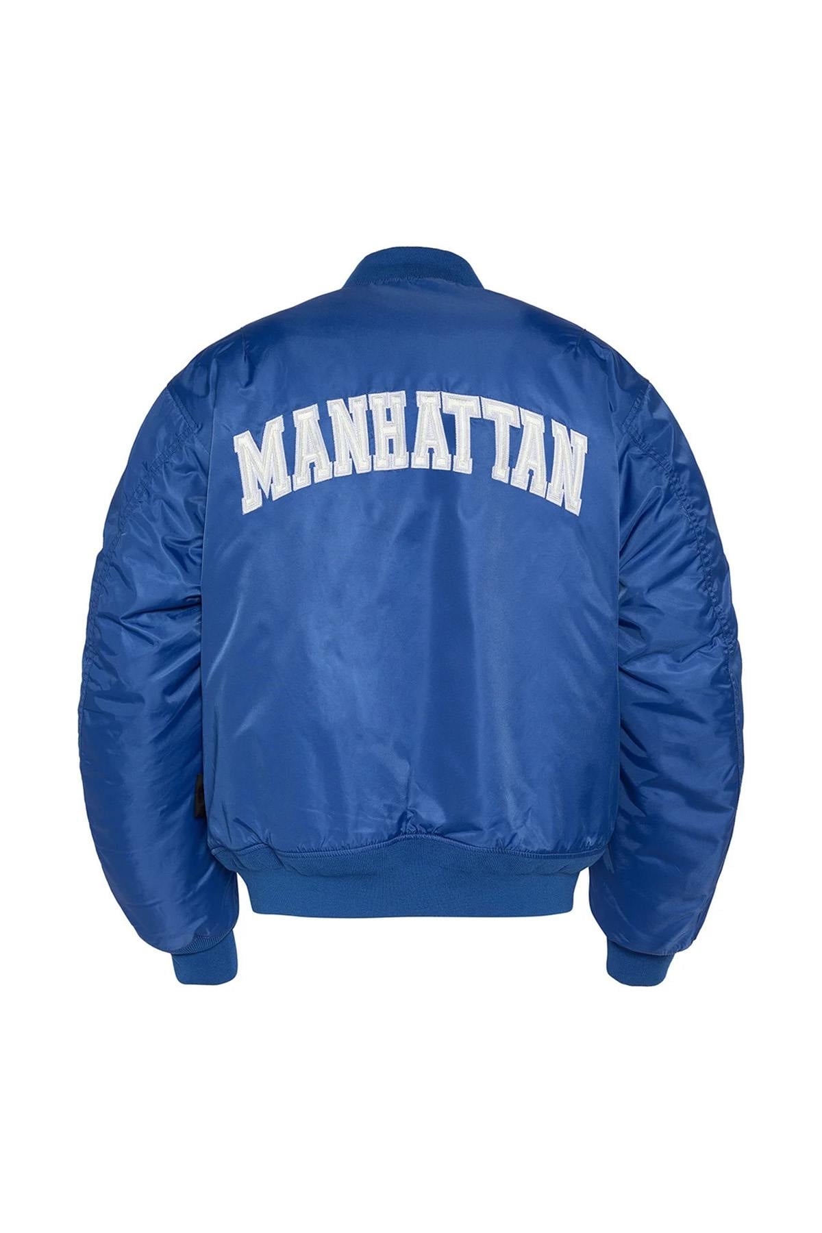 Herren Jacke Schott SPORTING ELECTRIC BLUE — Ansicht 3