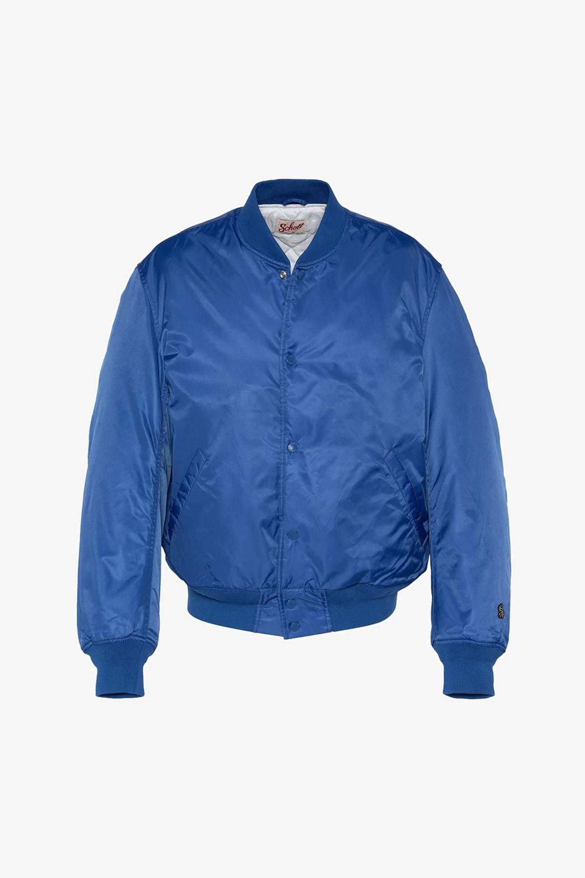 Herren Jacke Schott SPORTING ELECTRIC BLUE — Ansicht 2