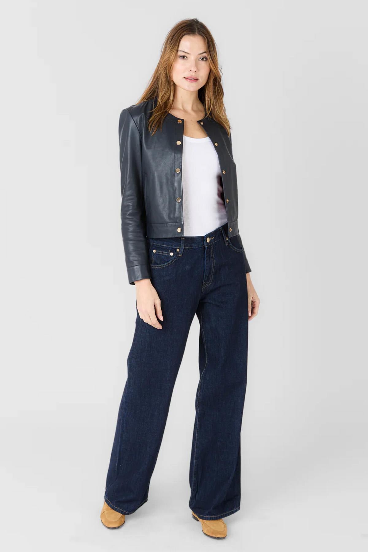 Damen Jacke Serge Pariente MARION BLUE — Ansicht 6