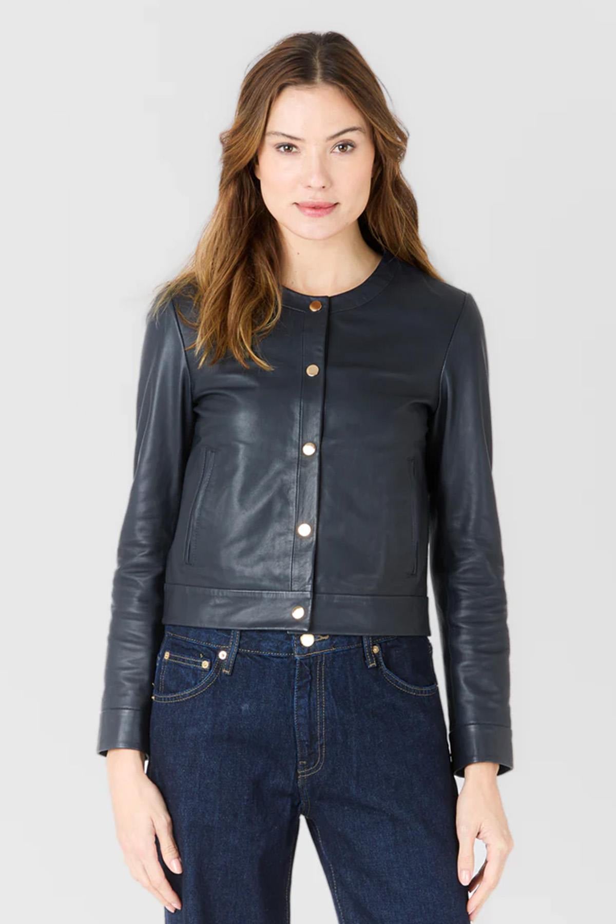 Damen Jacke Serge Pariente MARION BLUE — Ansicht 5