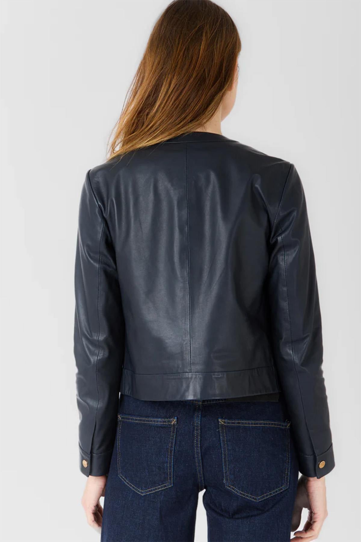Damen Jacke Serge Pariente MARION BLUE — Ansicht 4