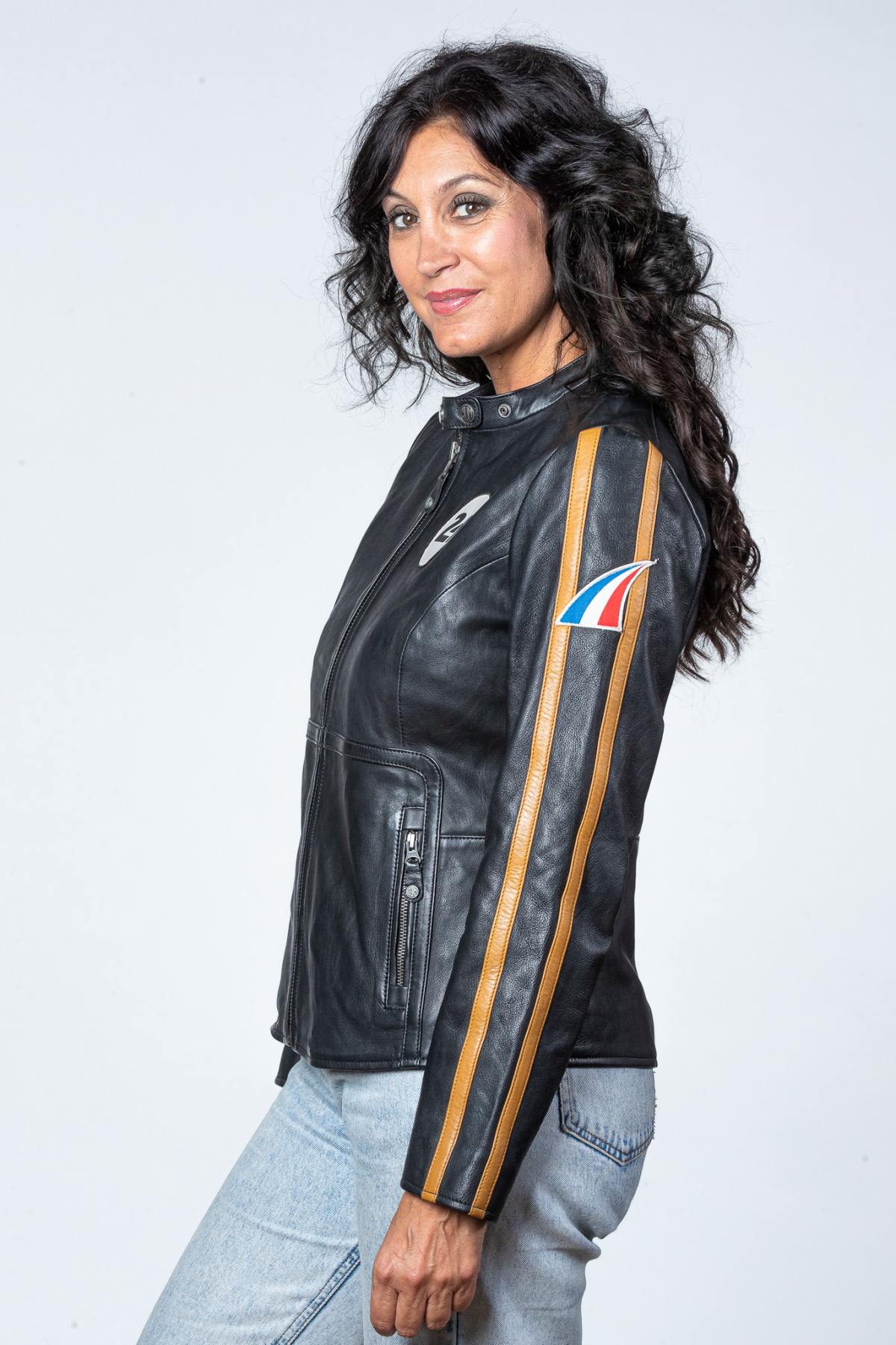 Chaqueta Mujeres 24h Le Mans MALIA SHEEP CROWN BLACK — vista 3