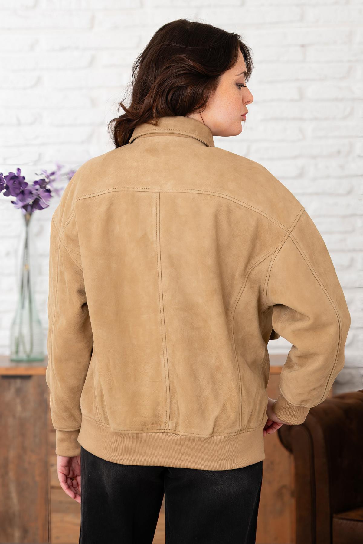 Damen Jacke Schott LCWDAISYS BEIGE — Ansicht 5