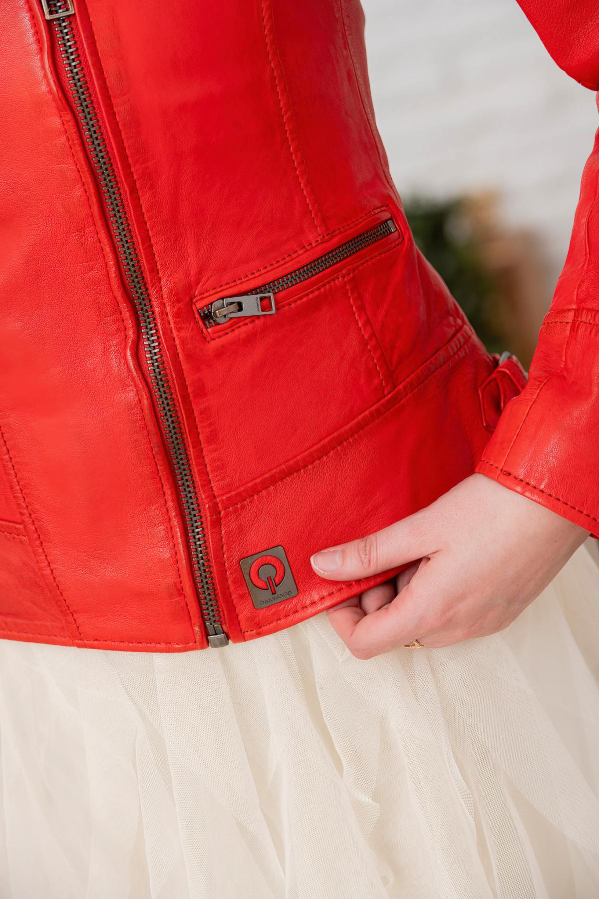 Blouson Femme Oakwood VIDEO CERISE 651 — vue 5