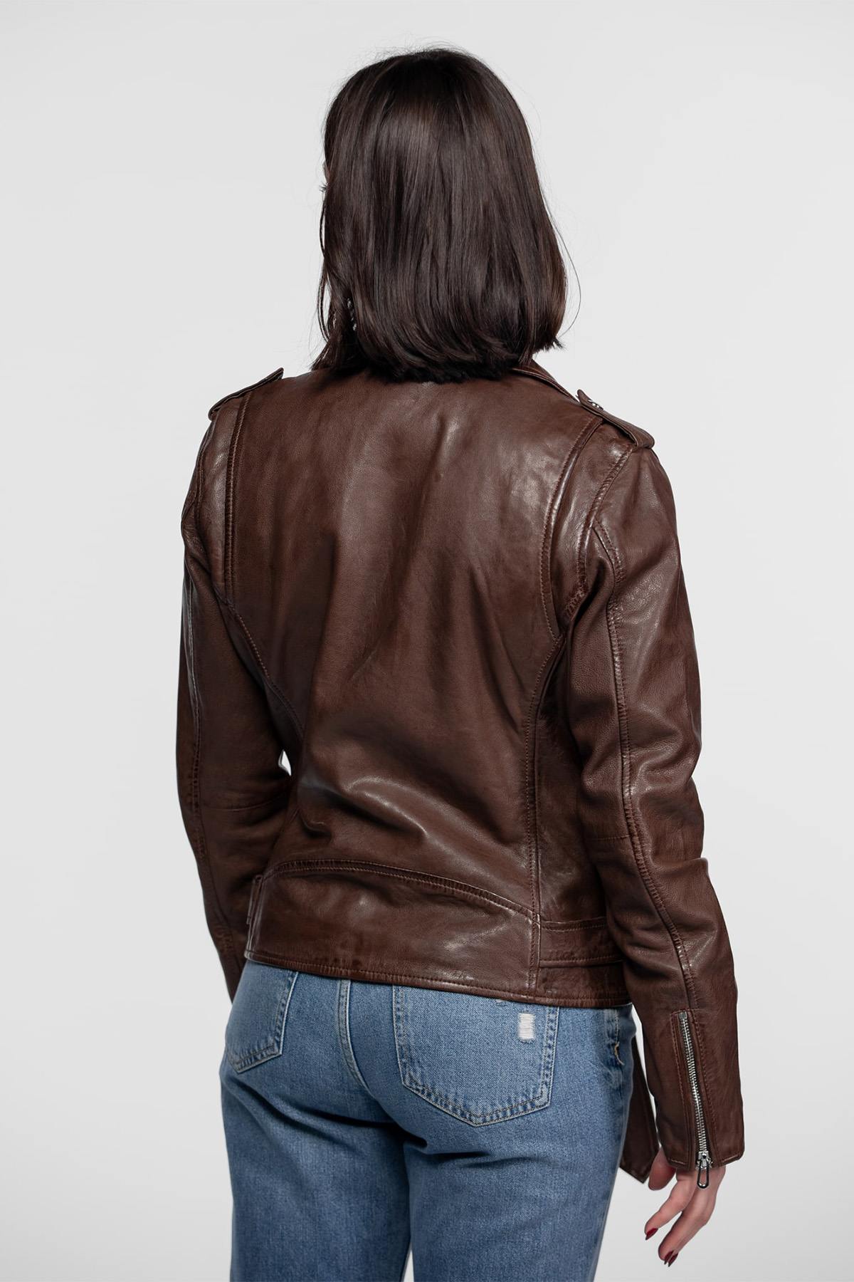 Blouson Femme Rose Garden PAULA LAMB VITA BISON — vue 11