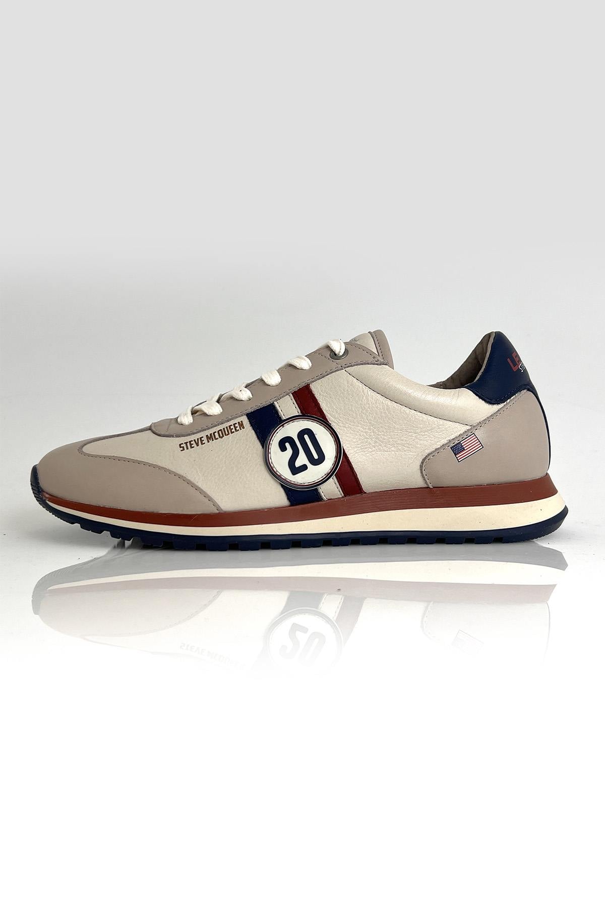 Zapatos De Piel Hombre Steve Mcqueen COOL ECRU — vista 5