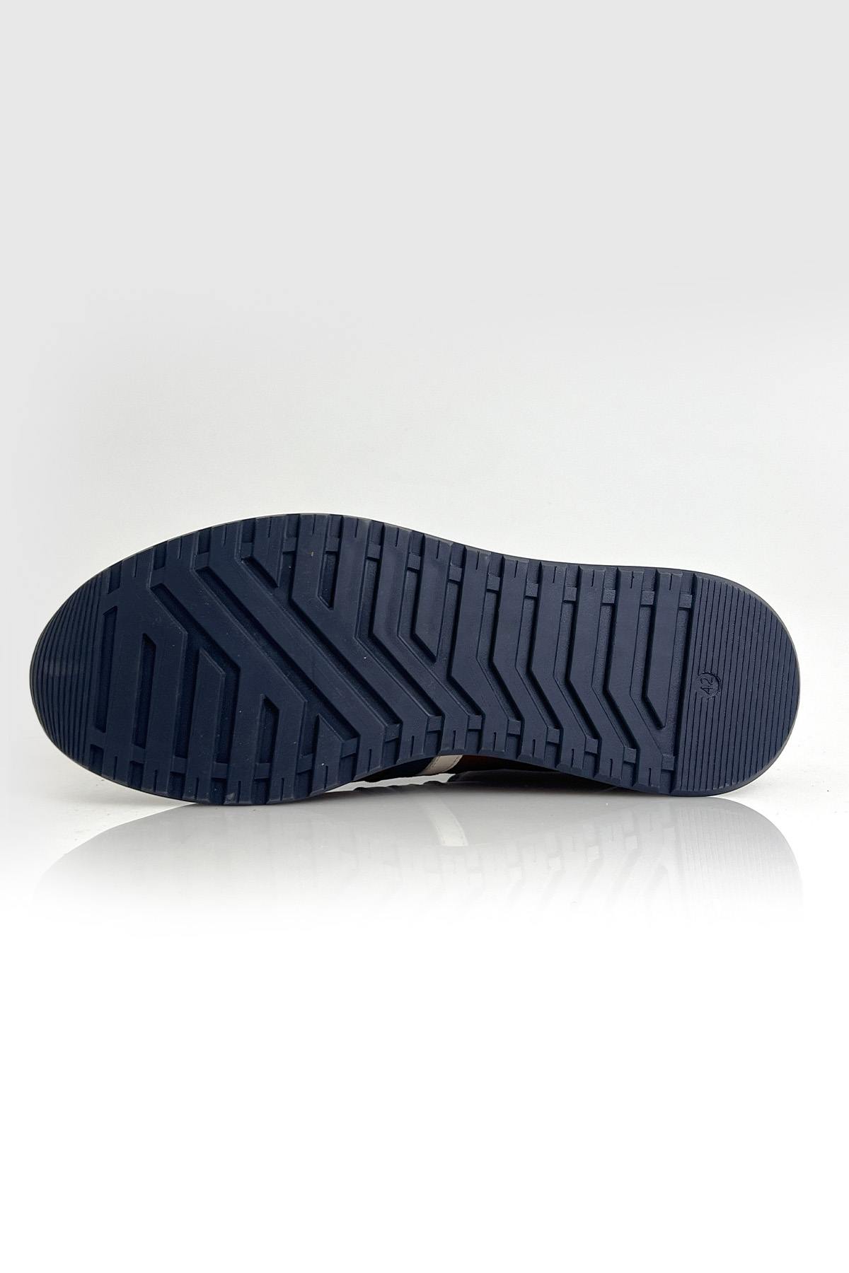 Scarpe Da Ginnastica In Pelle Uomo Steve Mcqueen COOL DARK RED — vista 9