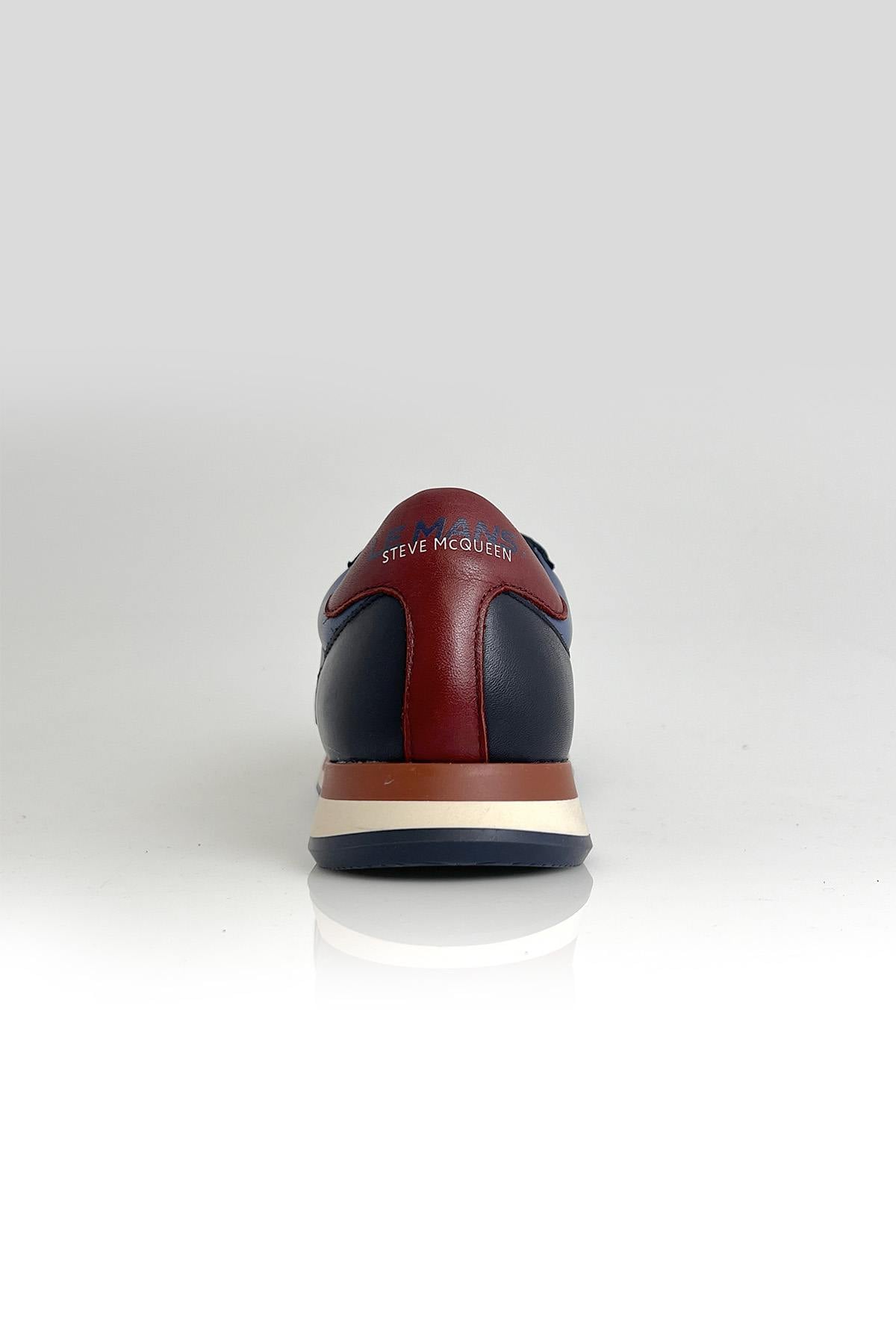 Herren Ledersneakers Steve Mcqueen COOL BLUE — Ansicht 5