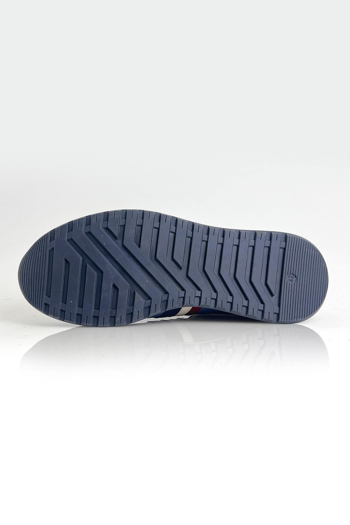 Herren Ledersneakers Steve Mcqueen COOL BLUE — Ansicht 7