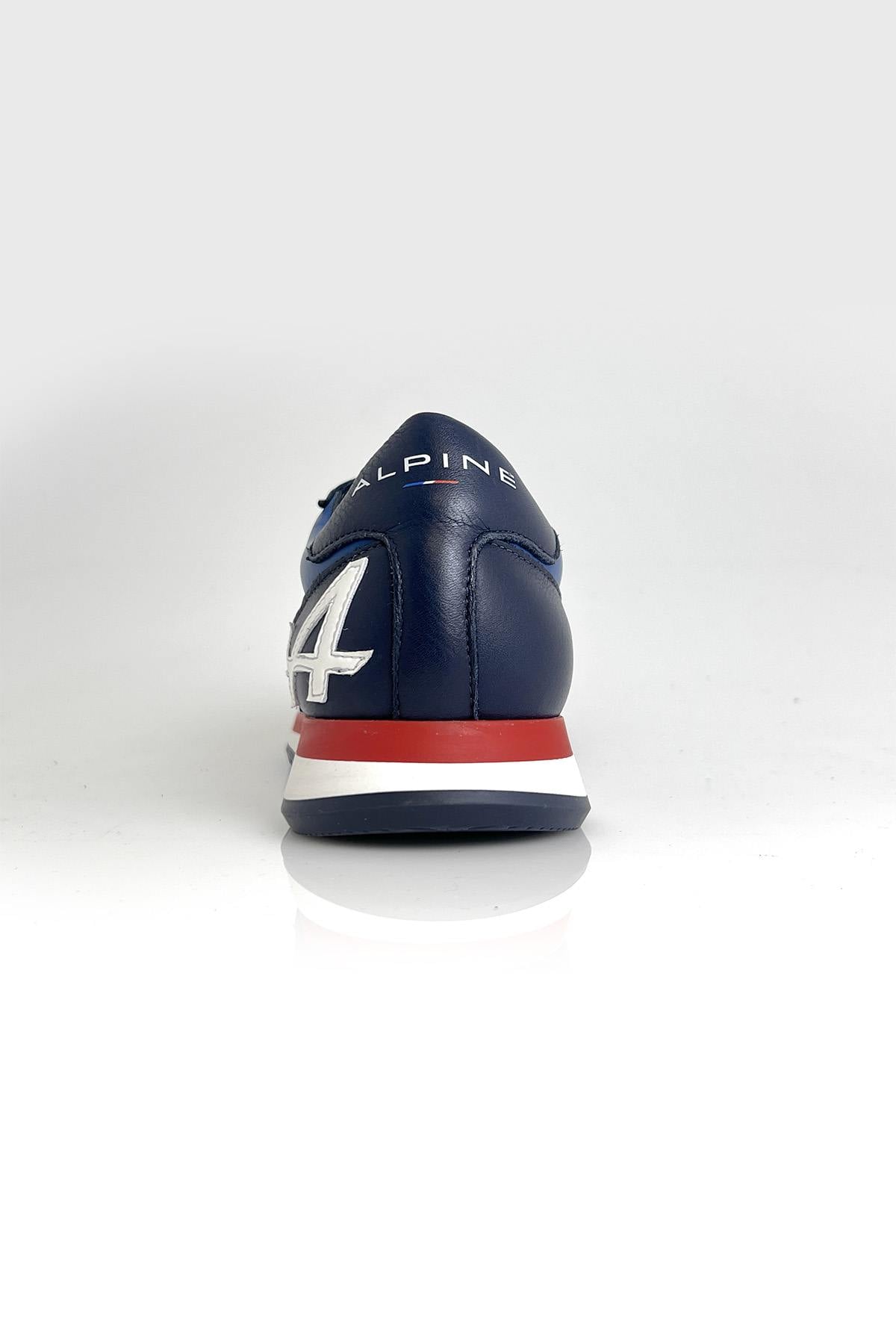 Herren Ledersneakers Alpine BERLINETTE ROYAL BLUE — Ansicht 6