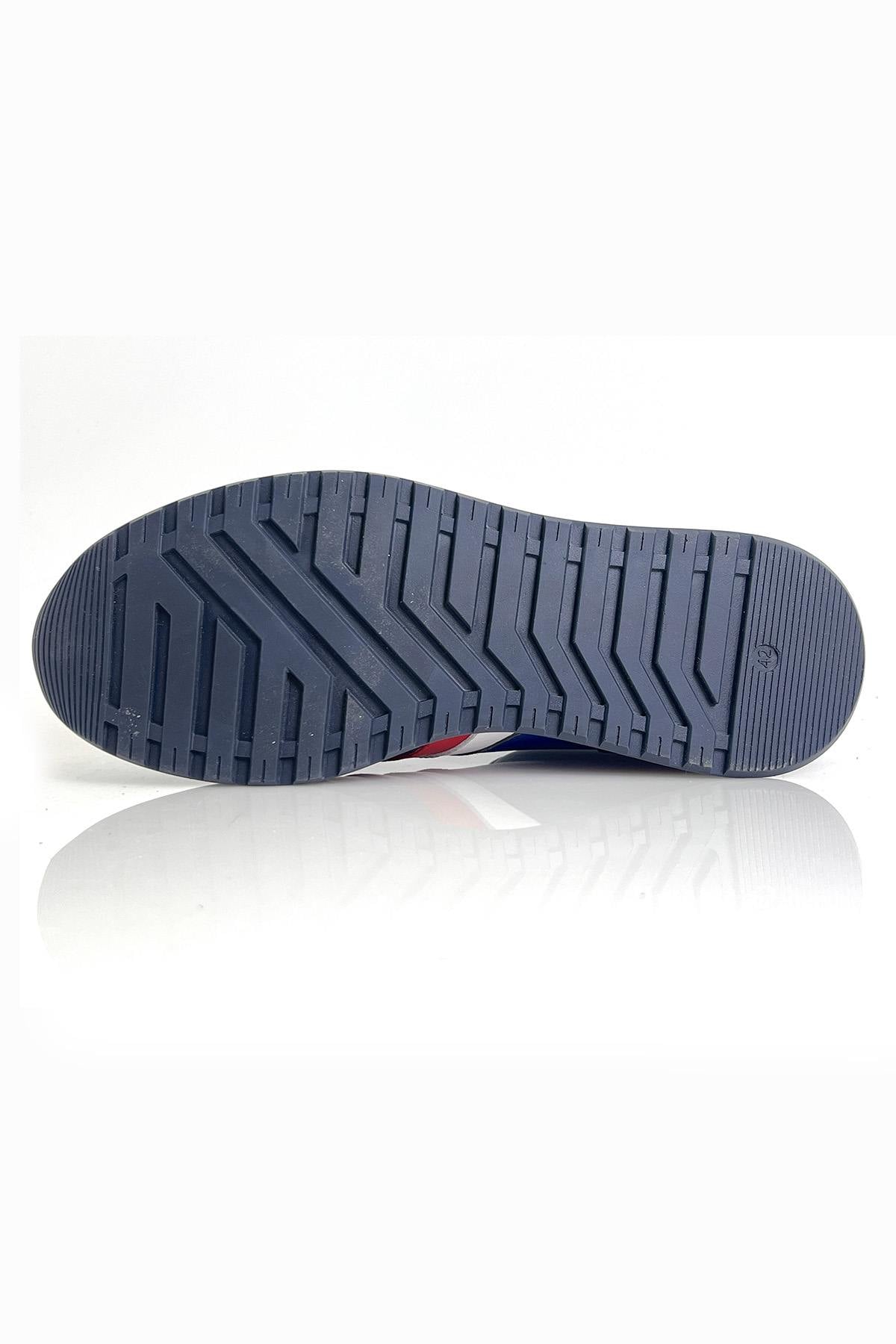 Herren Ledersneakers Alpine BERLINETTE ROYAL BLUE — Ansicht 7