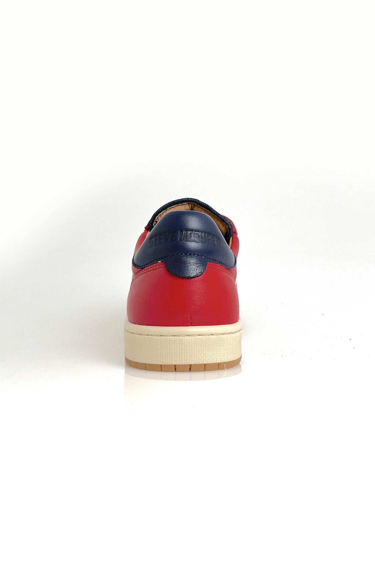 Herren Ledersneakers Steve Mcqueen BULL RED RACING — Ansicht 6