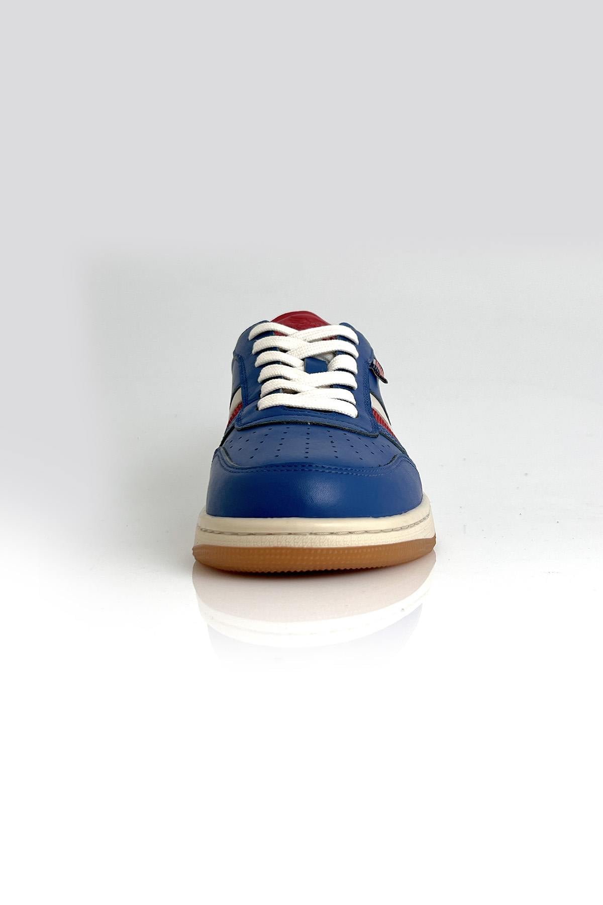 Herren Ledersneakers Steve Mcqueen BULL OCEAN BLUE — Ansicht 6
