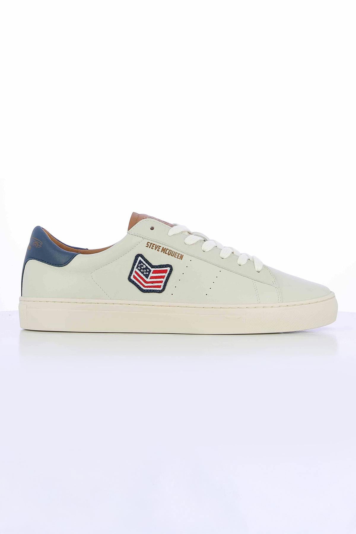 Herren Ledersneakers Steve Mcqueen MAC COY ECRU — Ansicht 1