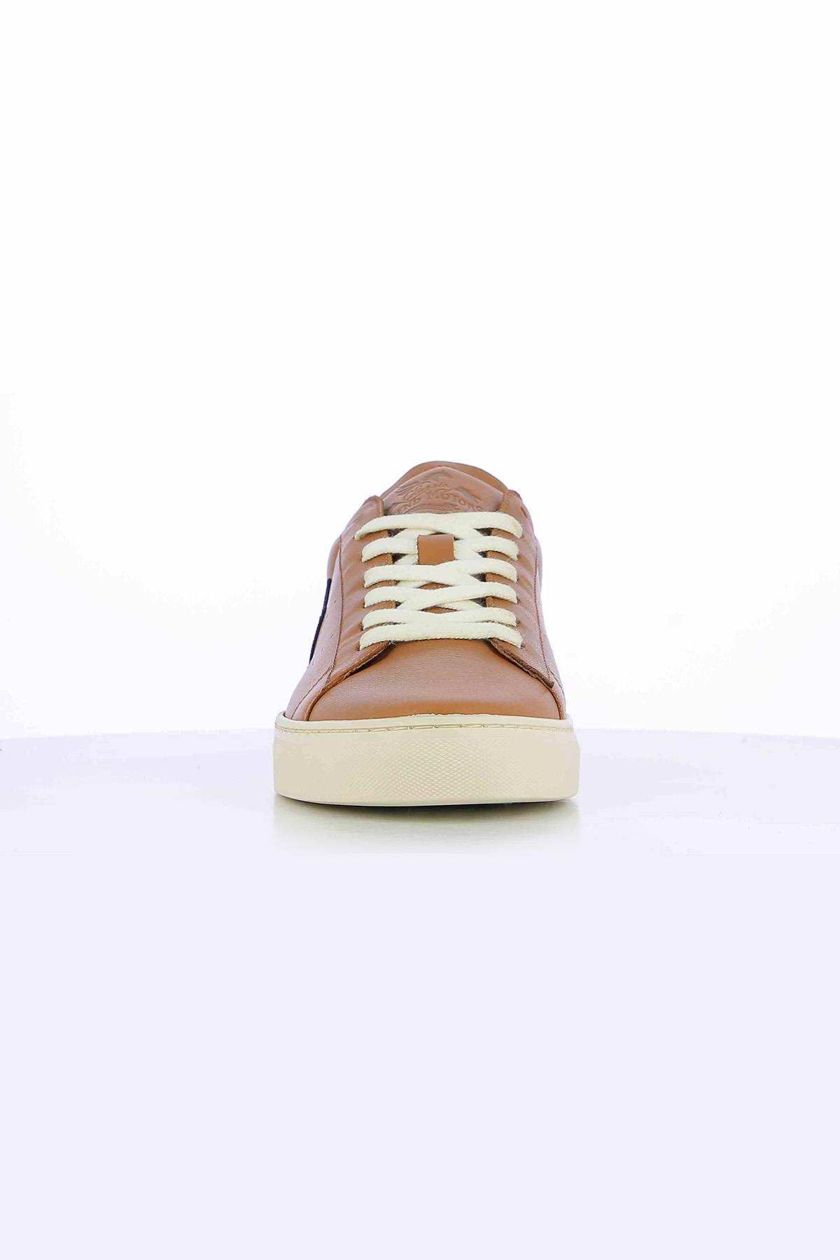 Herren Ledersneakers Steve Mcqueen MAC COY CAMEL — Ansicht 3