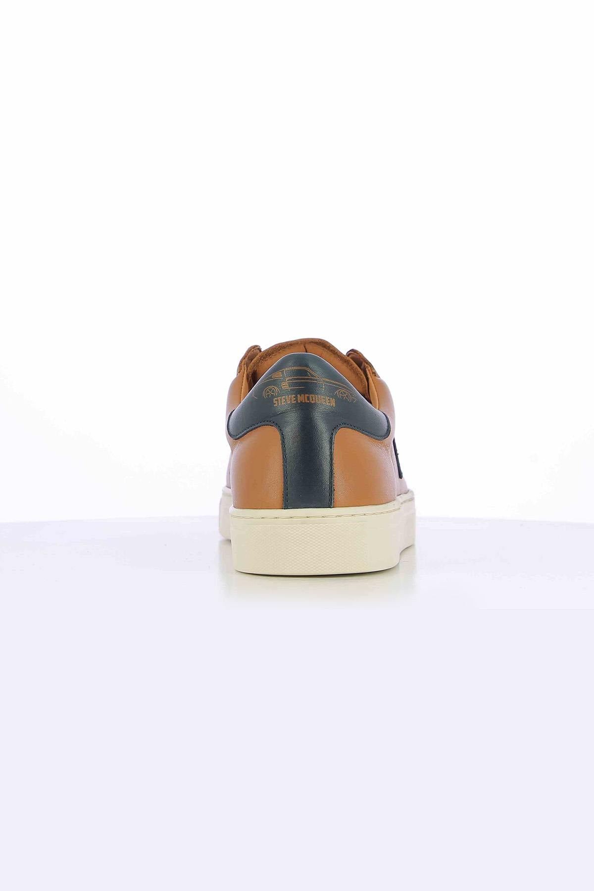 Herren Ledersneakers Steve Mcqueen MAC COY CAMEL — Ansicht 4