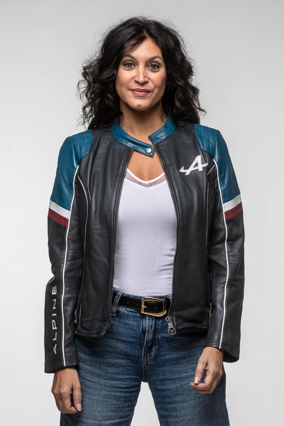 Chaqueta Mujeres Alpine A424 WOMEN SHEEP CROWN NAVY — vista 1