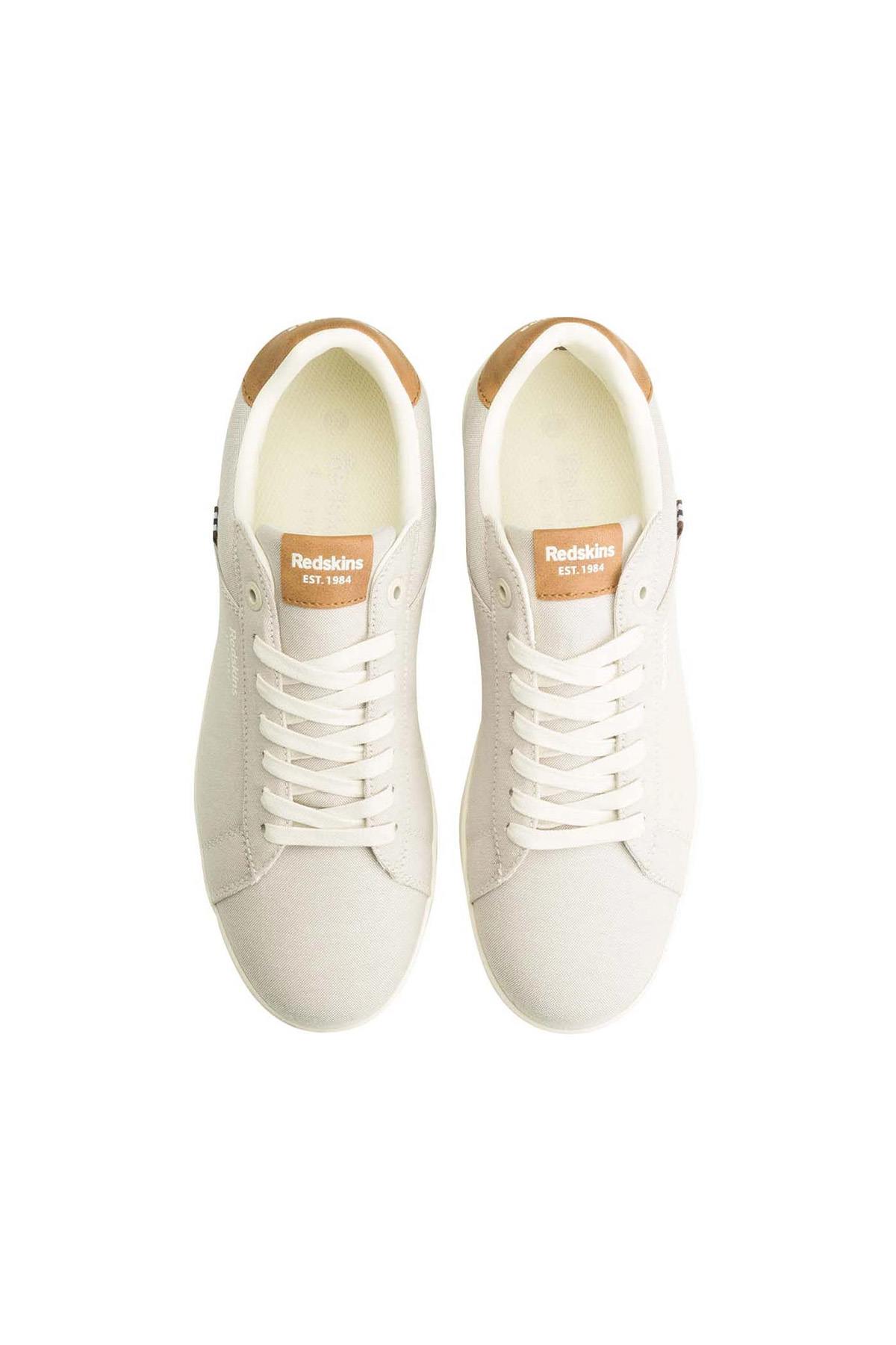 Baskets En Toile Homme Redskins GUNRAN BEIGE — vue 4
