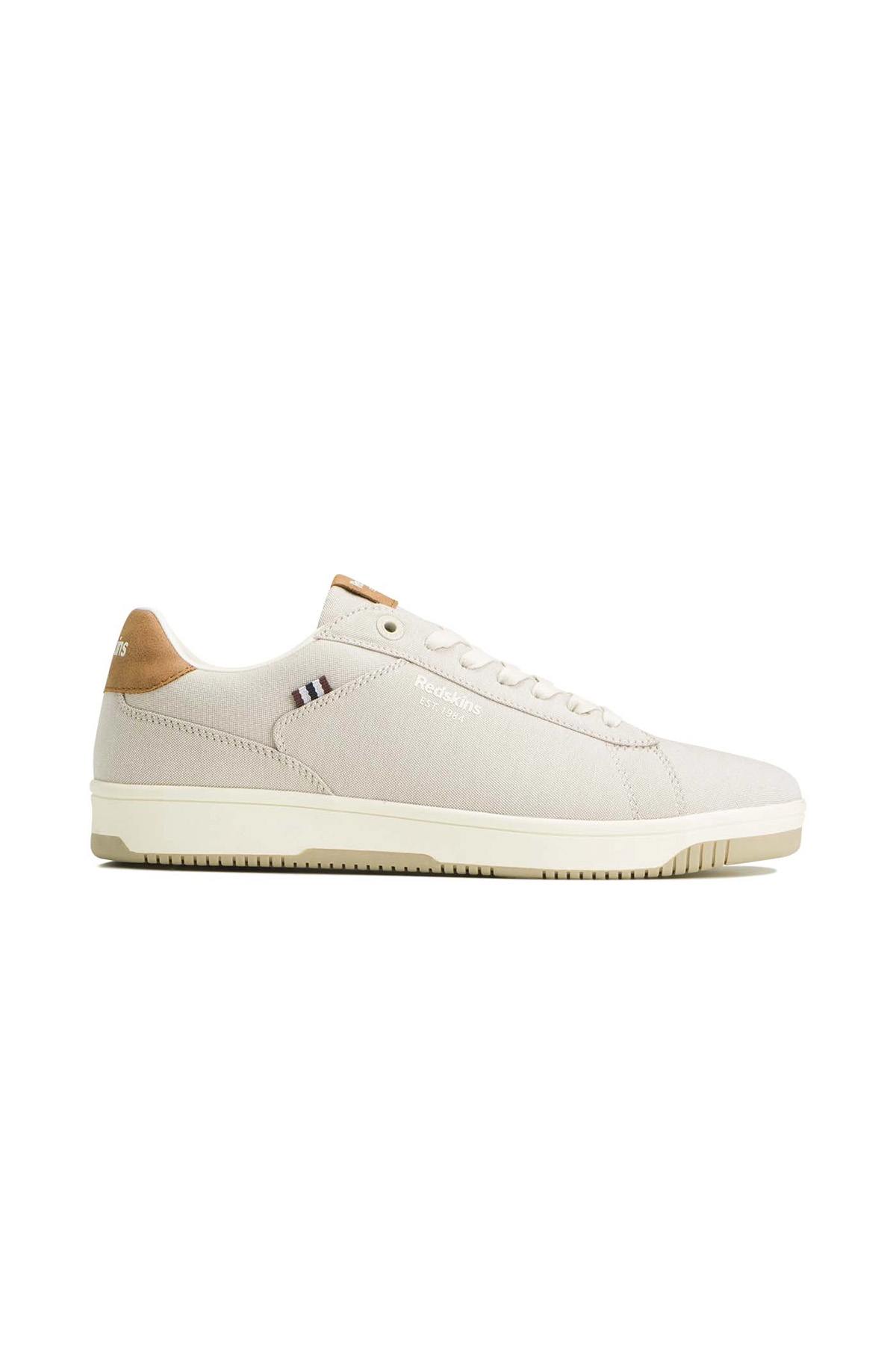 Baskets En Toile Homme Redskins GUNRAN BEIGE — vue 3