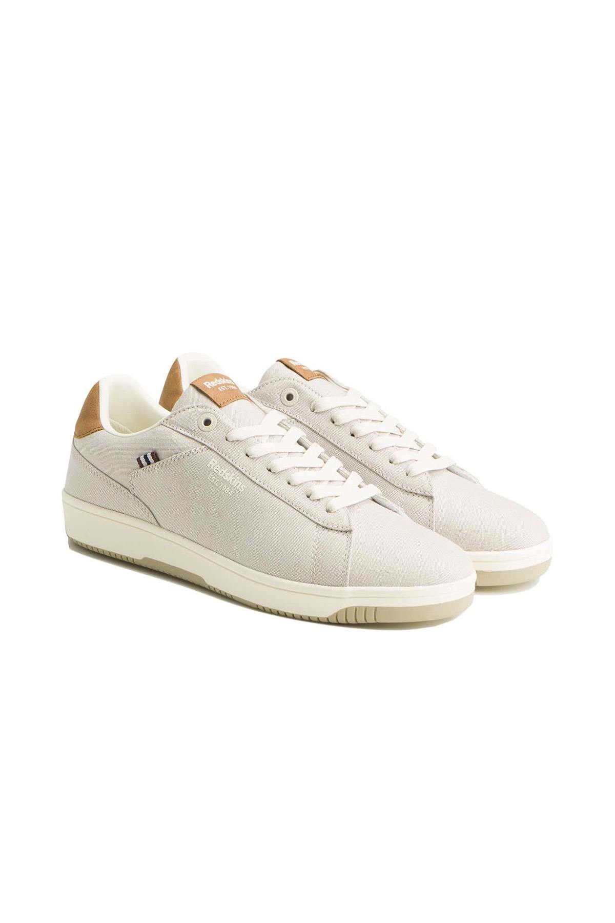 Baskets En Toile Homme Redskins GUNRAN BEIGE — vue 1