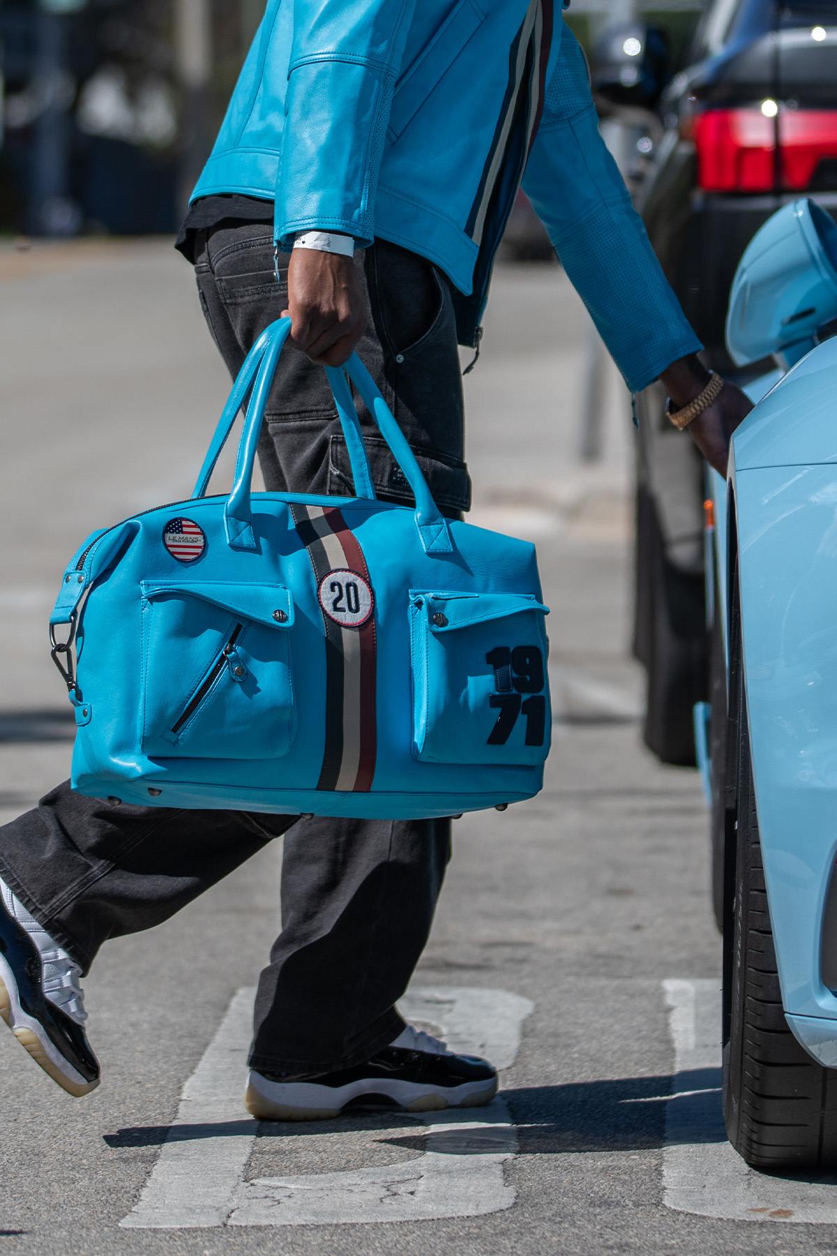 Herren Taschen Steve Mcqueen NOLAN6 48H NORSE BLUE — Ansicht 1