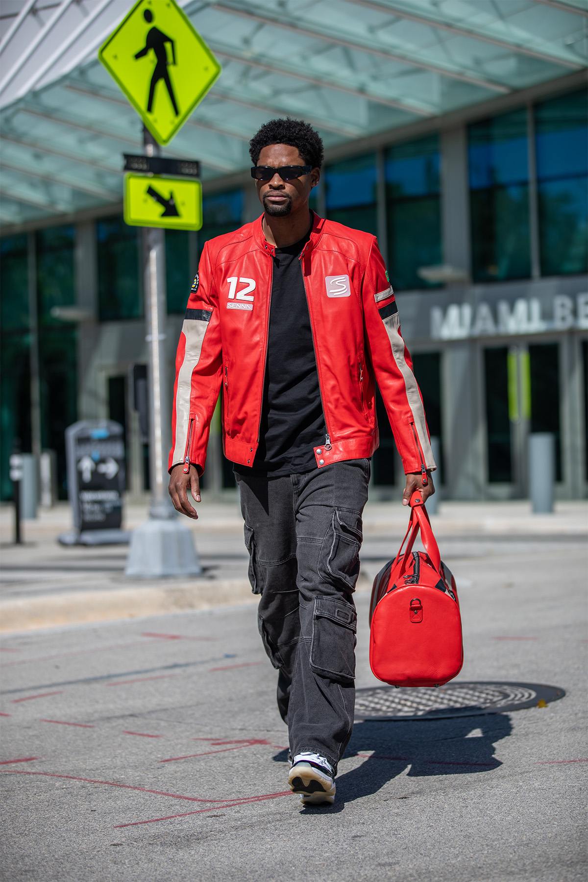 Blouson Homme Ayrton Senna MAGIC SENNA RED SENNA — vue 2