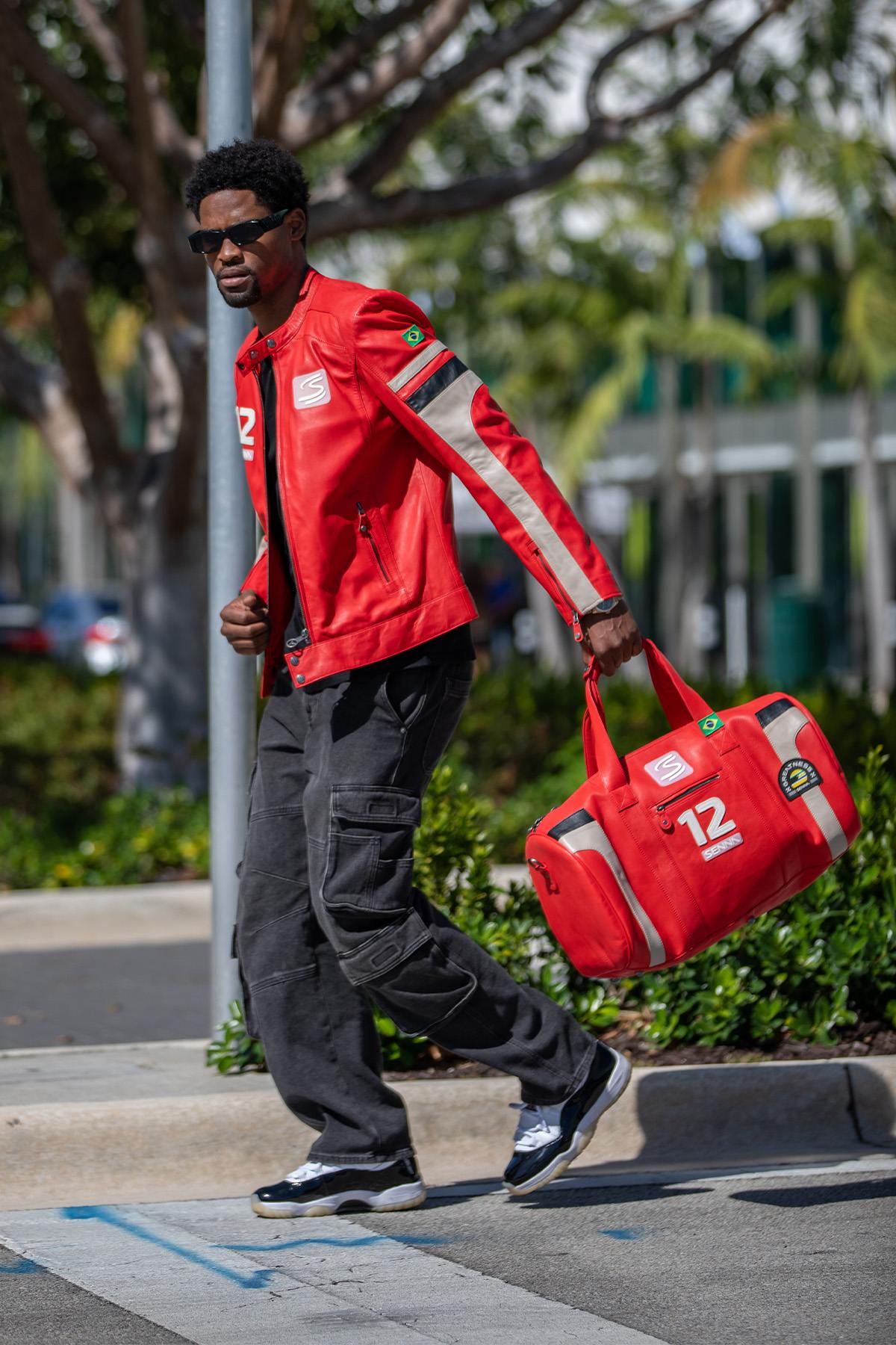 Blouson Homme Ayrton Senna MAGIC SENNA RED SENNA — vue 7