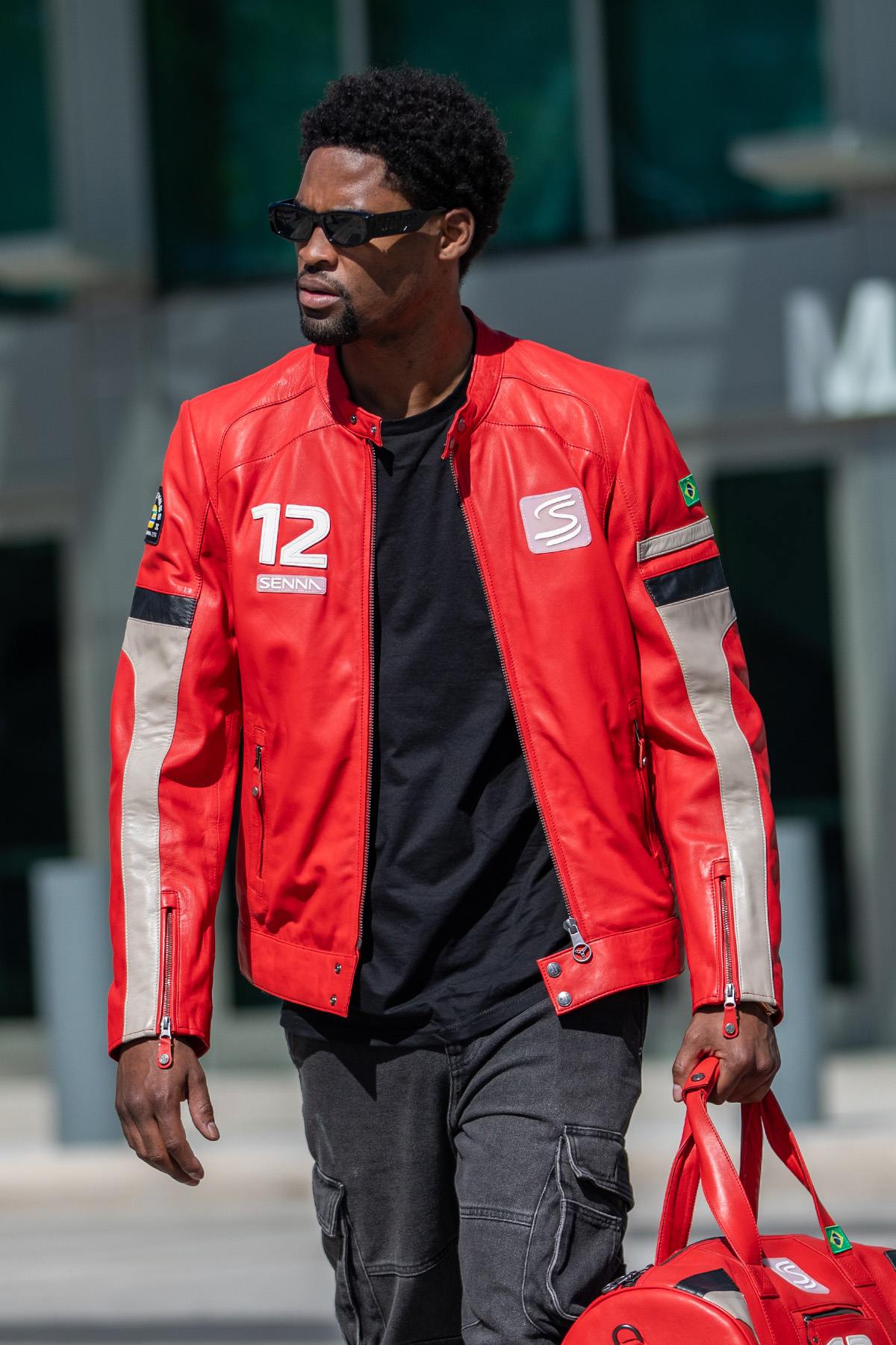 Blouson Homme Ayrton Senna MAGIC SENNA RED SENNA — vue 4