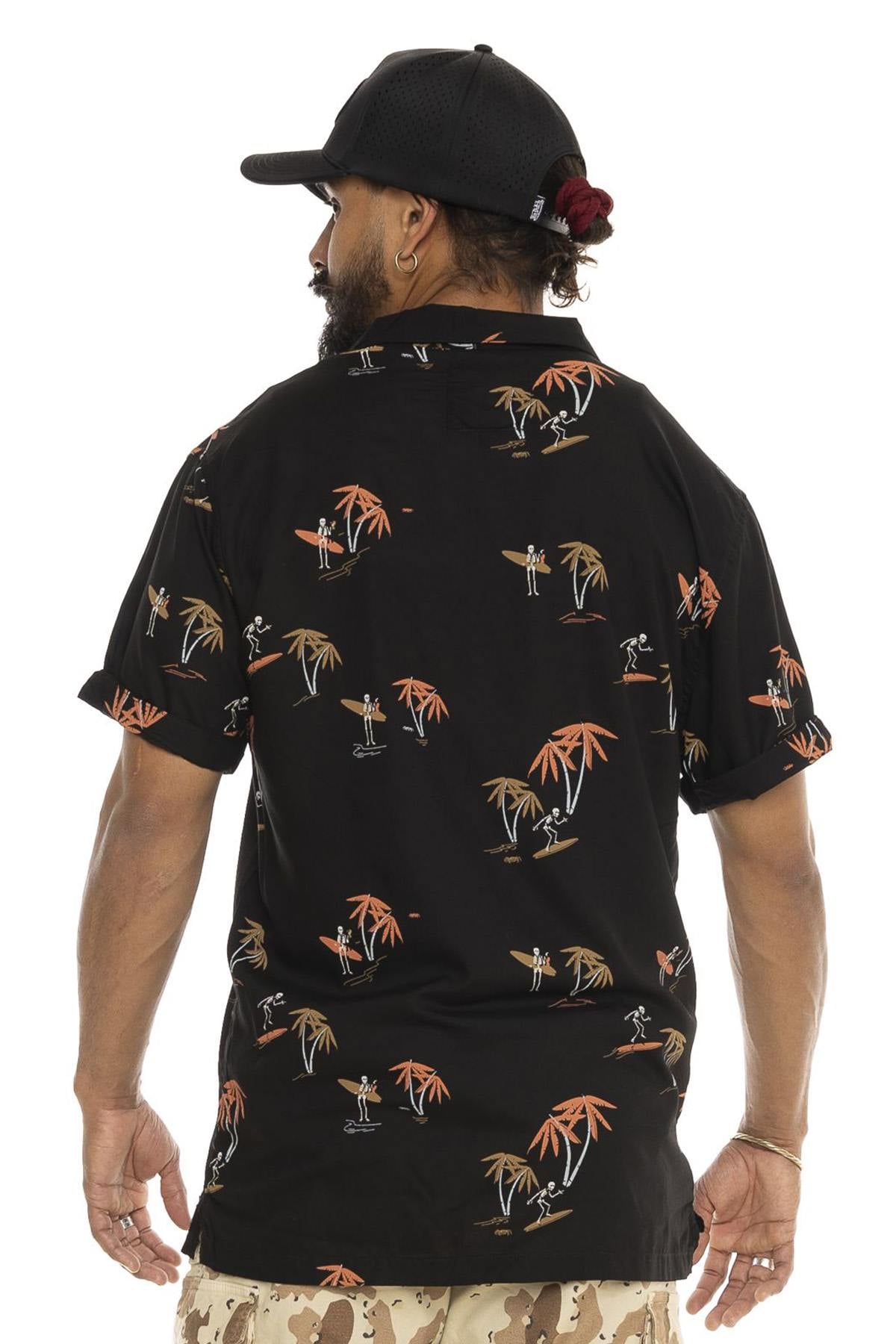 Camisa Hombre Von Dutch CHEMISE WAVES NR — vista 2