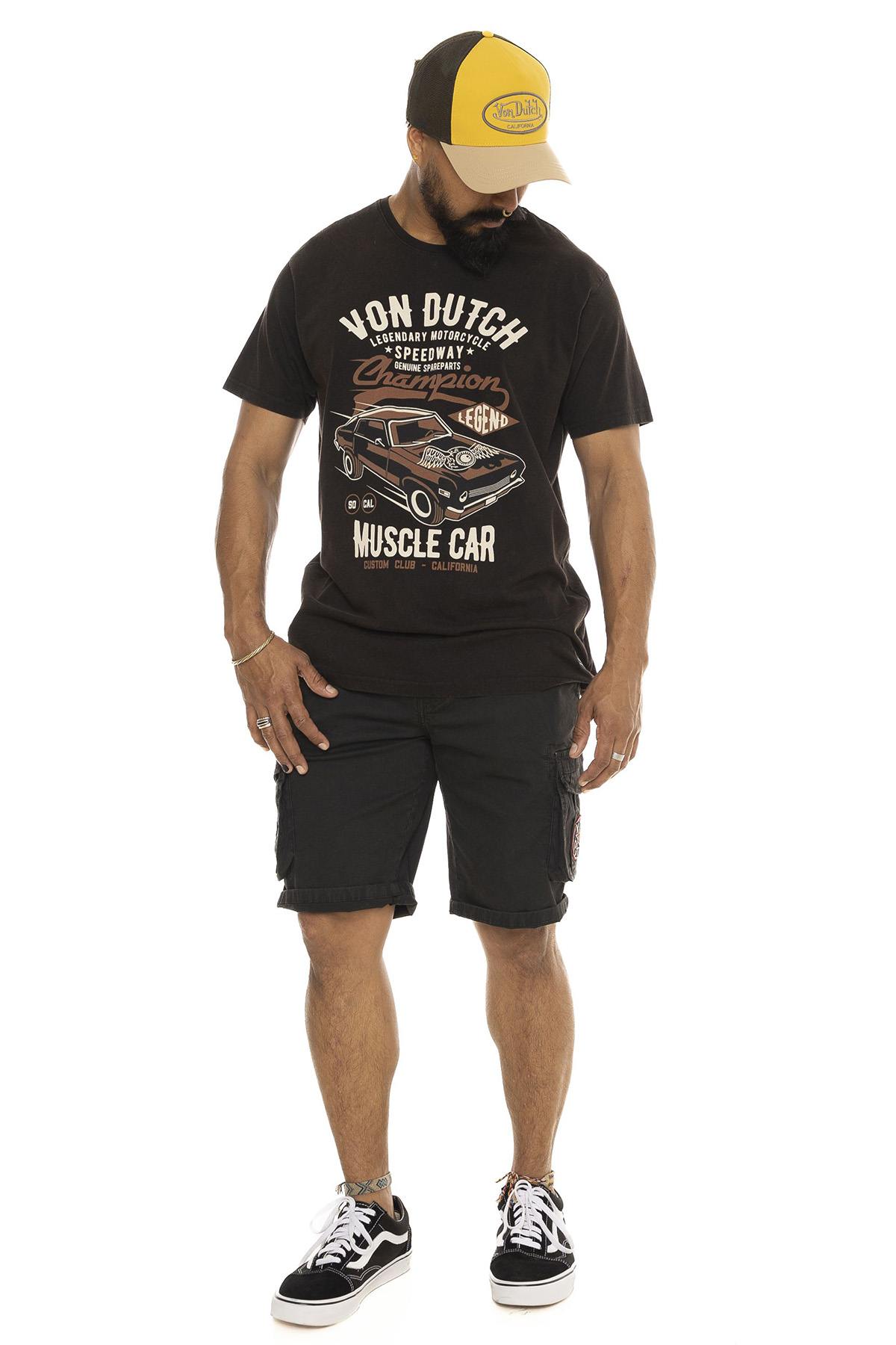 Herren T-shirt Von Dutch TEE SHIRT MUSCLE NR — Ansicht 4