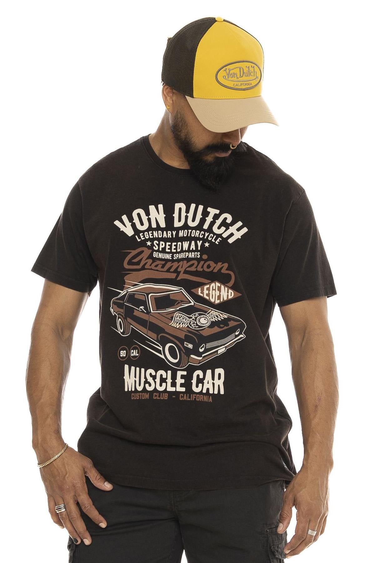 Herren T-shirt Von Dutch TEE SHIRT MUSCLE NR — Ansicht 1