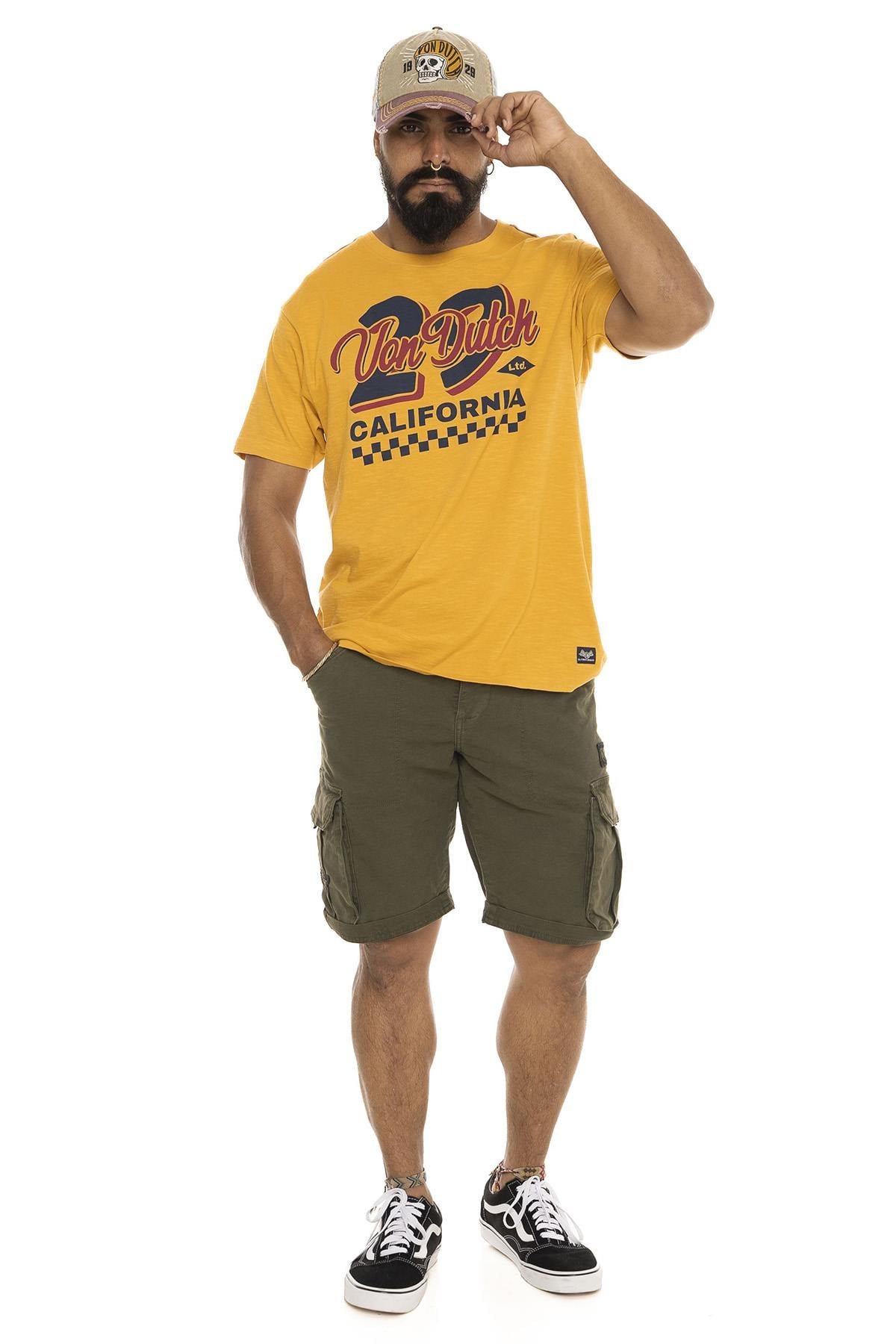 Herren T-shirt Von Dutch TEE SHIRT TWENTY H — Ansicht 4