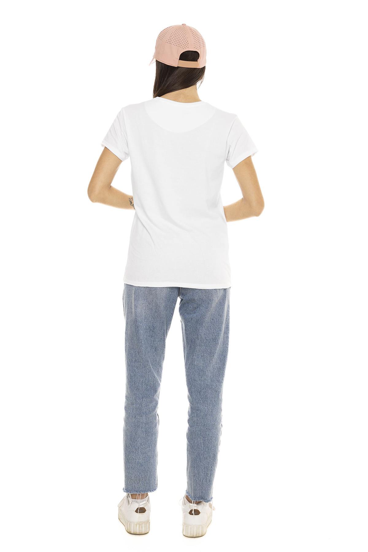 Camiseta Mujeres Von Dutch TEE SHIRT PHOT BE — vista 4