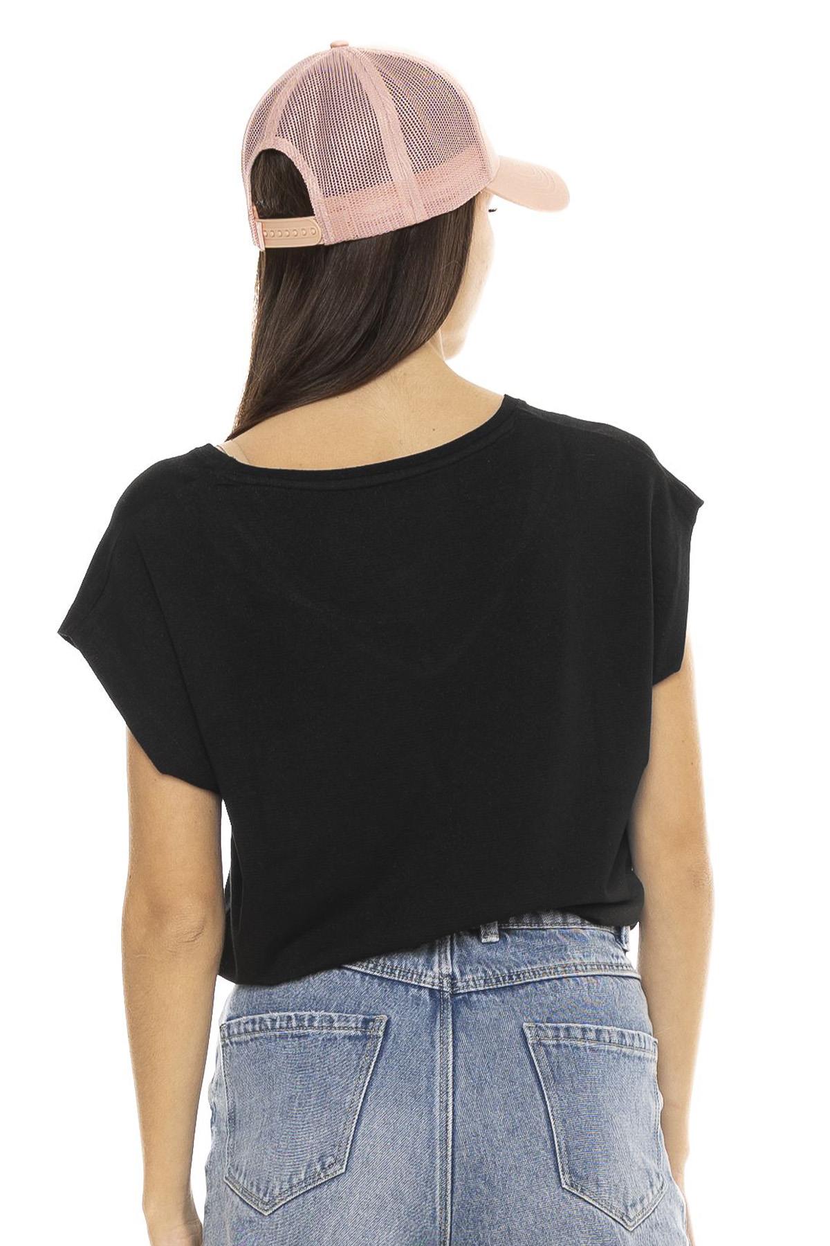Camiseta Mujeres Von Dutch TEE SHIRT AME B — vista 3