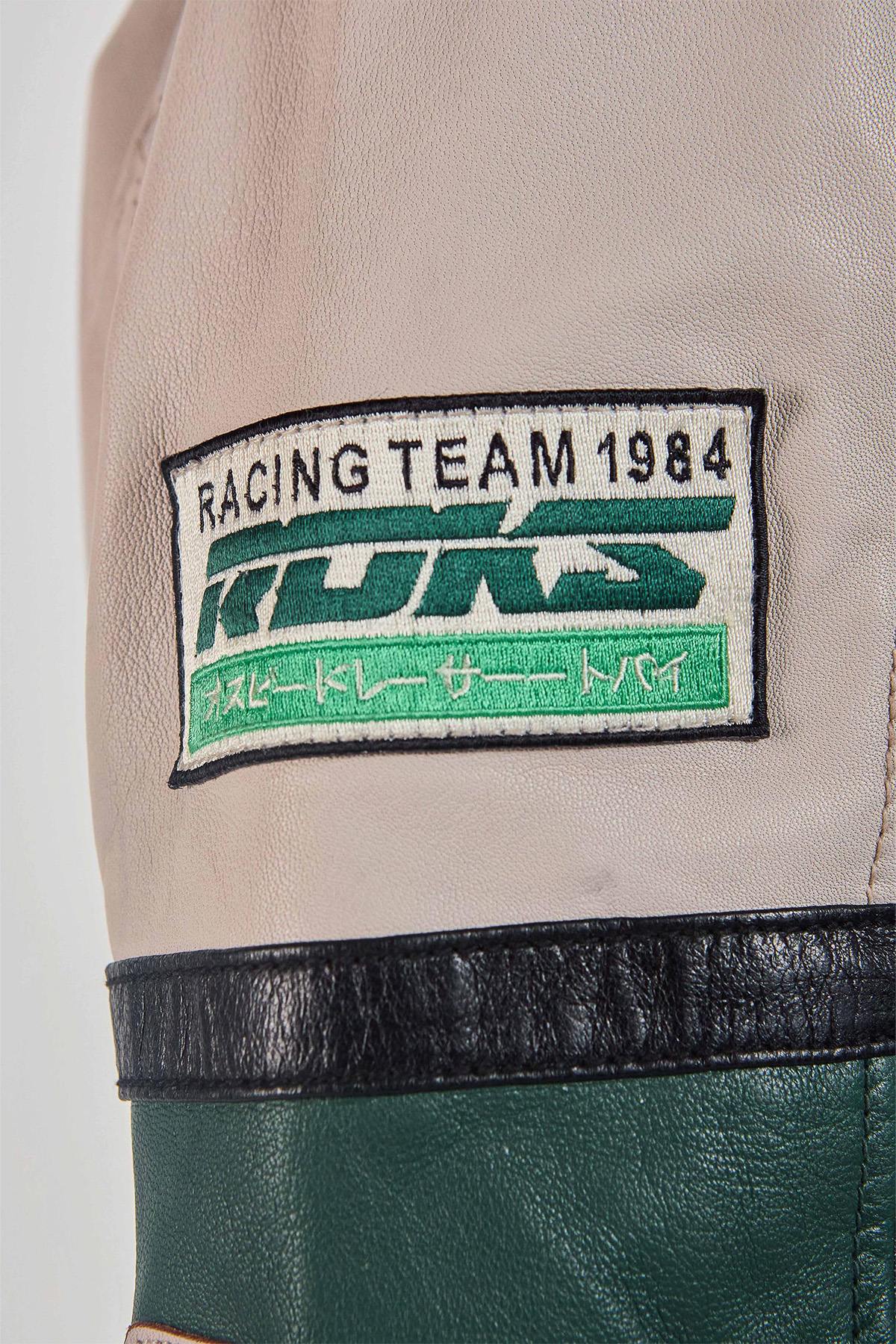 Herren Jacke Redskins SANCUIR RACING MEDIUM GREEN / NATUREL — Ansicht 7